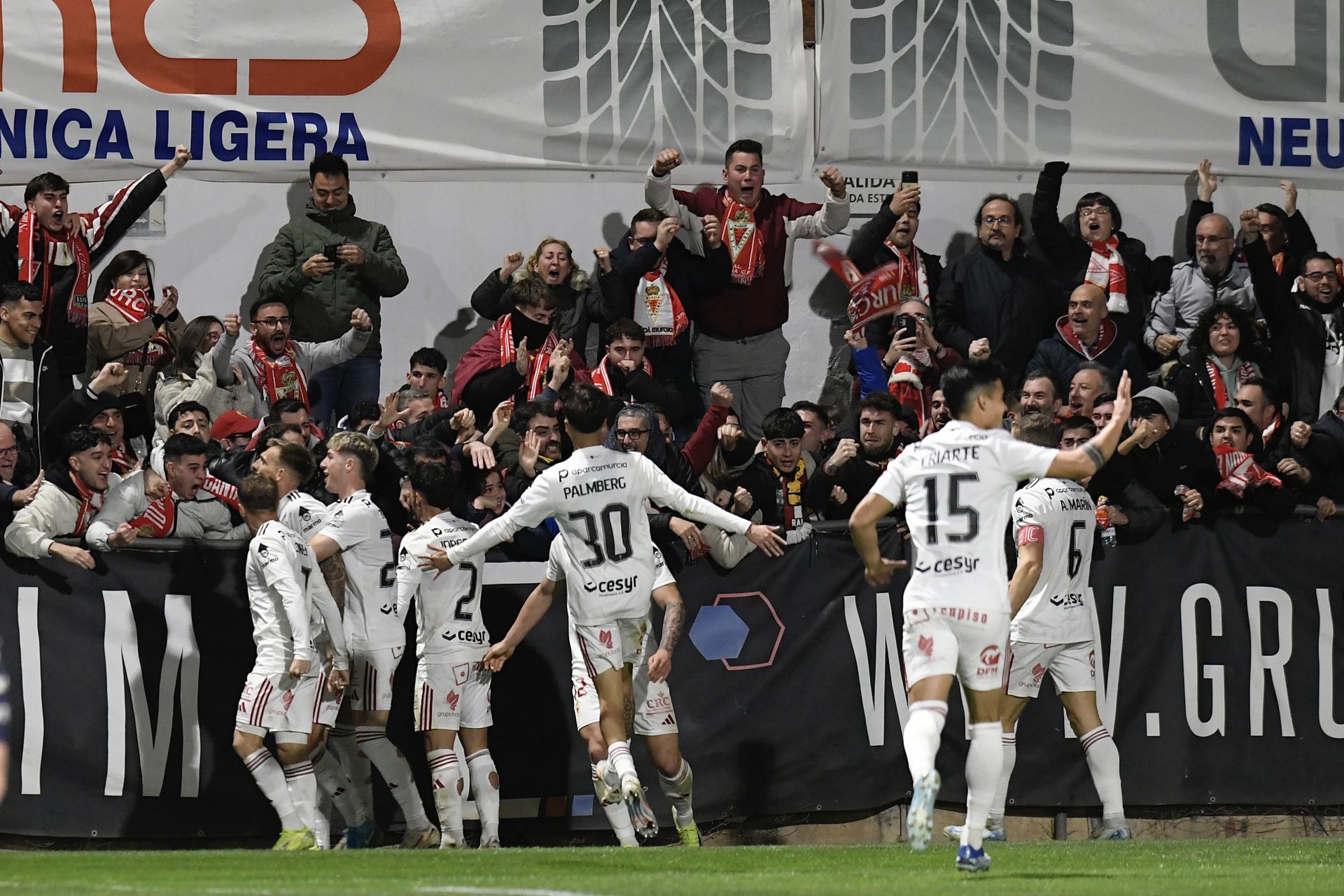 La victoria del Real Murcia frente al Yeclano Deportivo, en imágenes