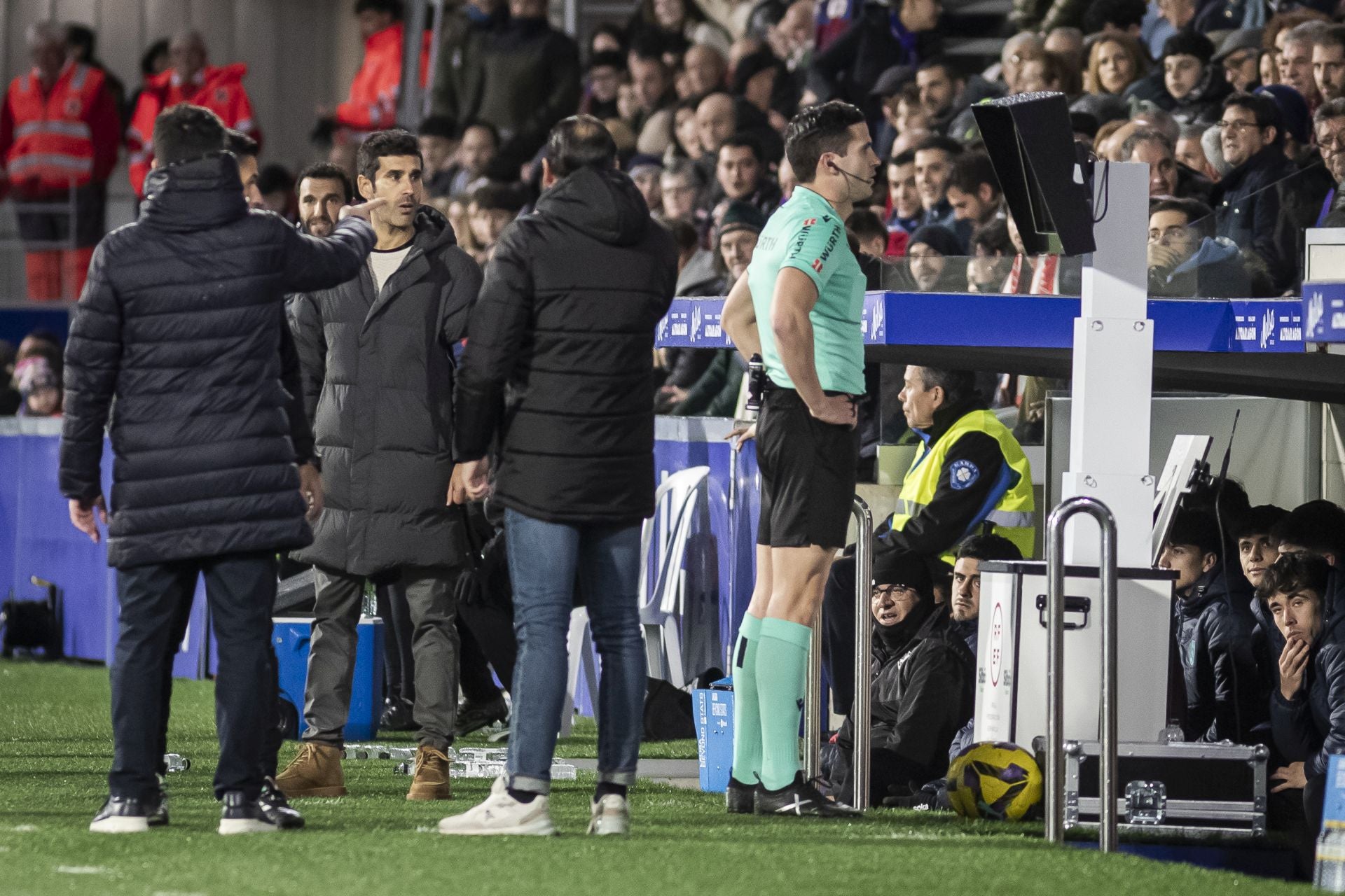 La derrota del Cartagena frente al Huesca, en imágenes