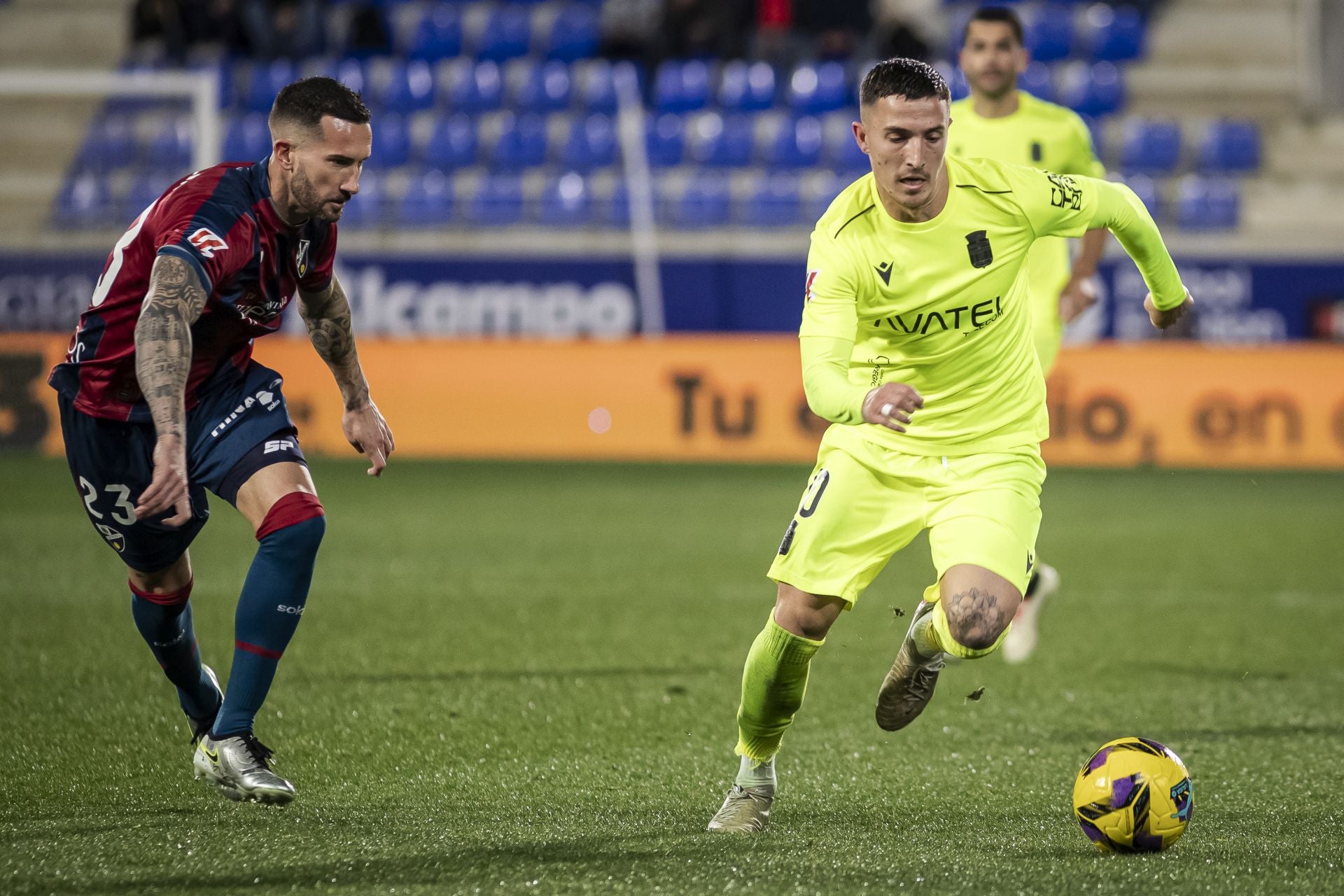 La derrota del Cartagena frente al Huesca, en imágenes