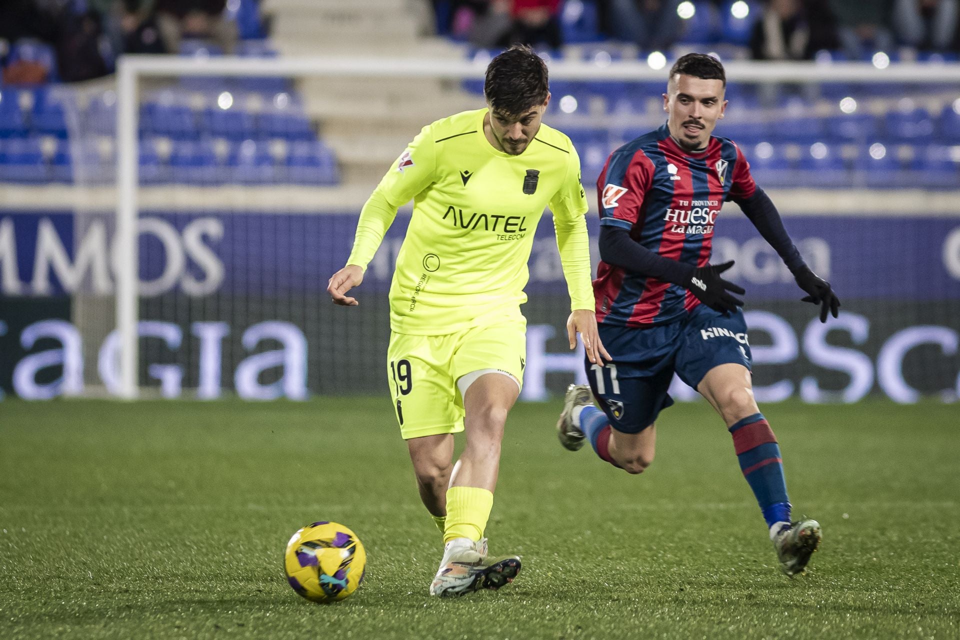 La derrota del Cartagena frente al Huesca, en imágenes