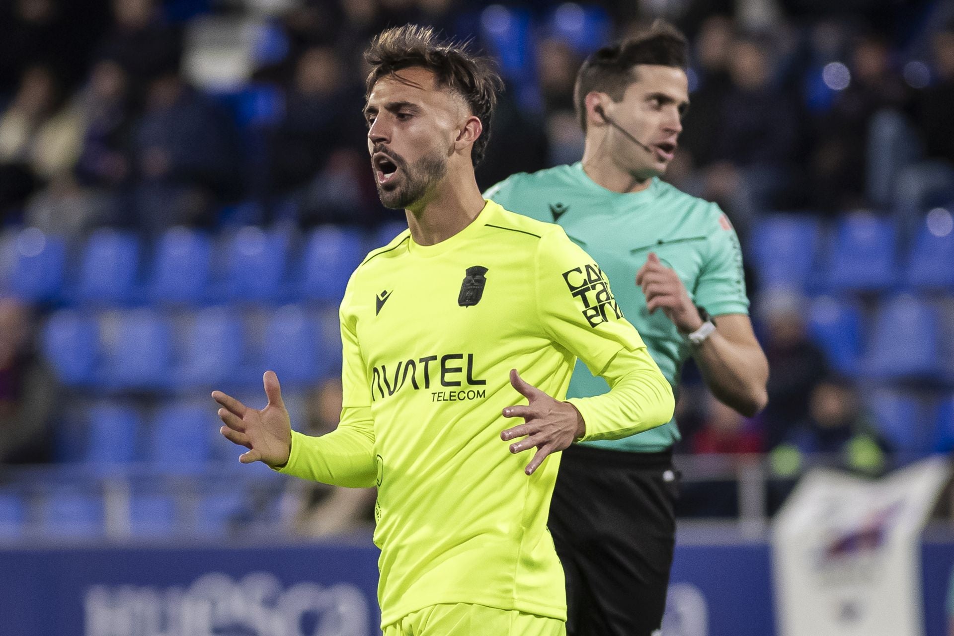 La derrota del Cartagena frente al Huesca, en imágenes