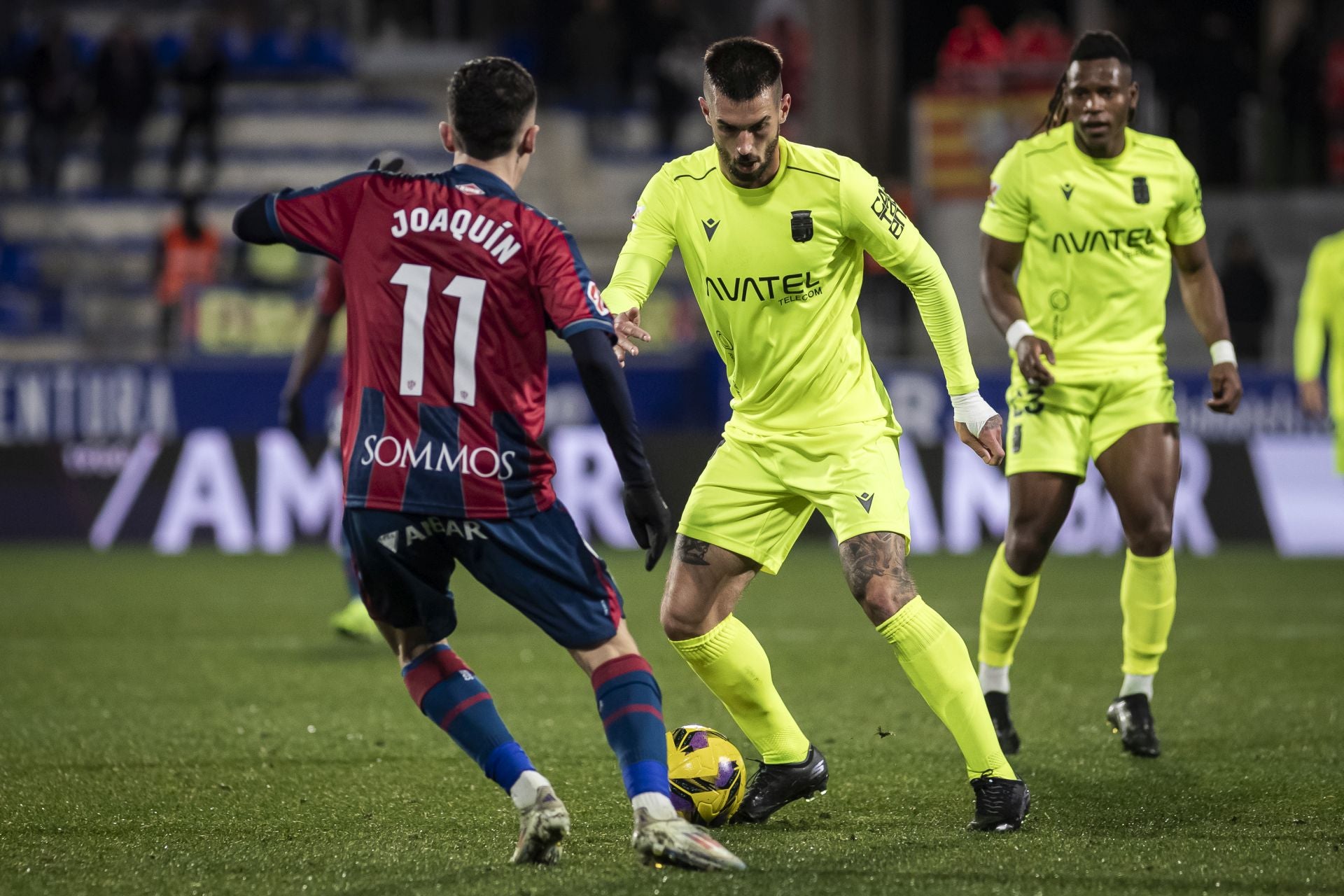 La derrota del Cartagena frente al Huesca, en imágenes