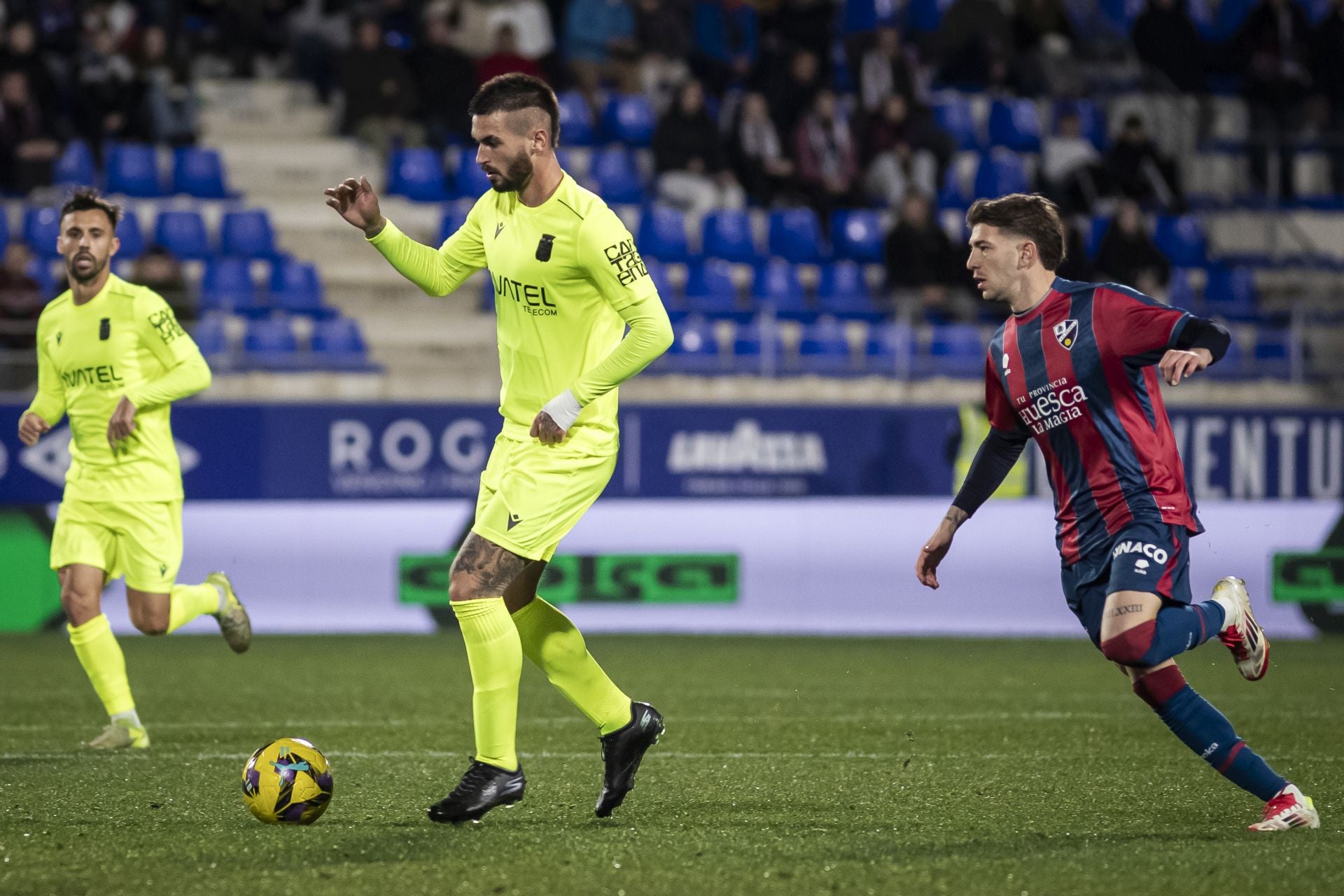 La derrota del Cartagena frente al Huesca, en imágenes