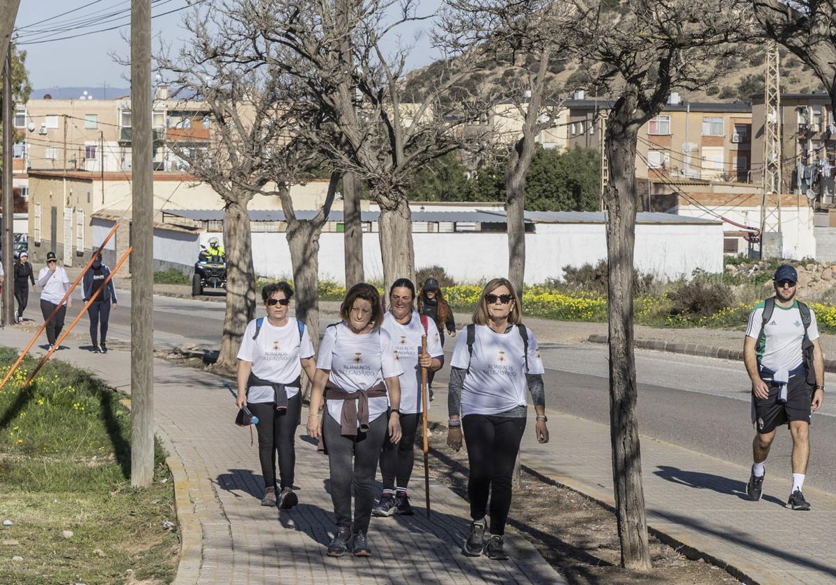 Las imágenes de la II Marcha solidaria subida al Calvario