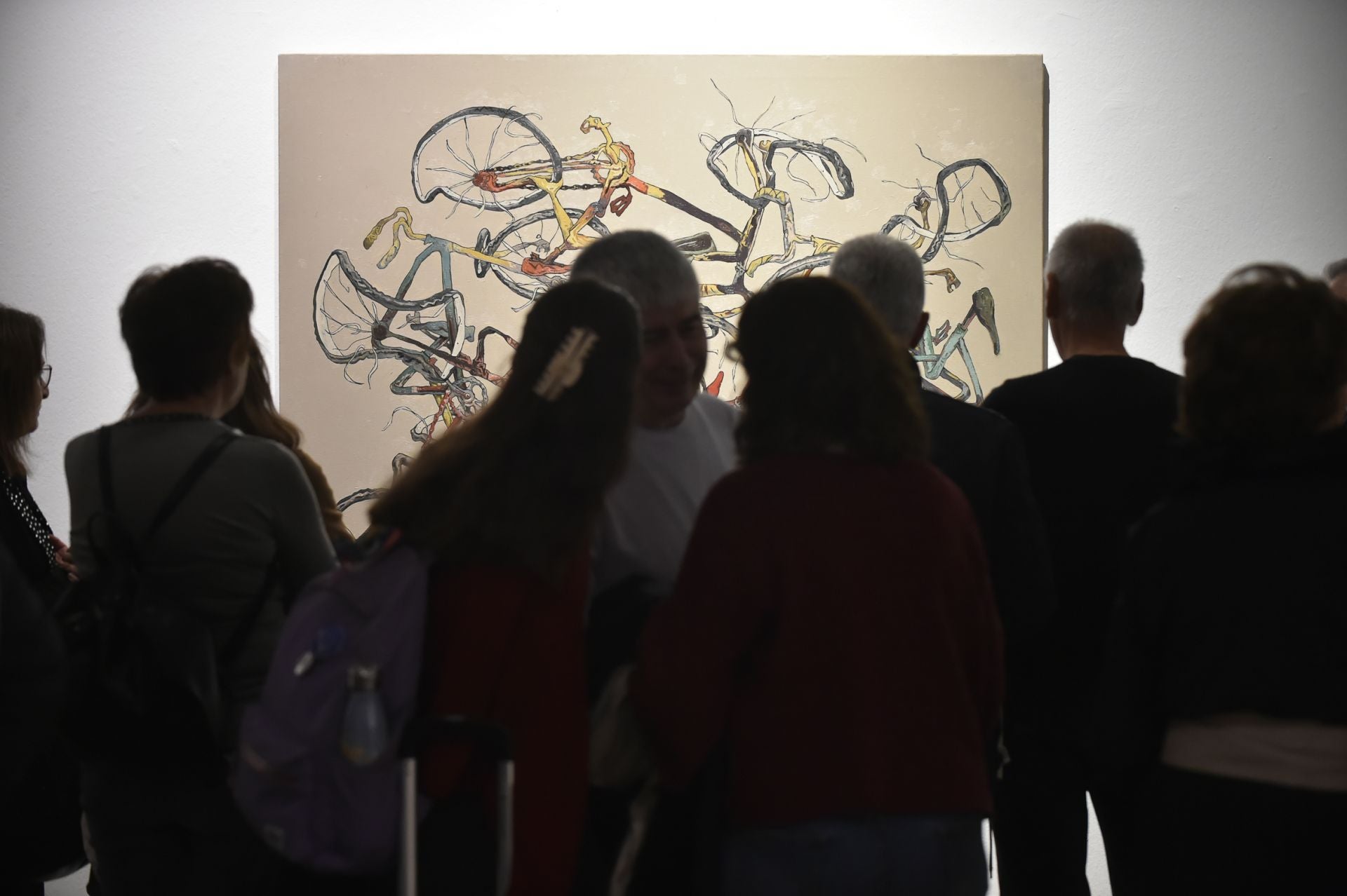 En imágenes, la inauguración de &#039;Distopías&#039;, de José Luis Galindo