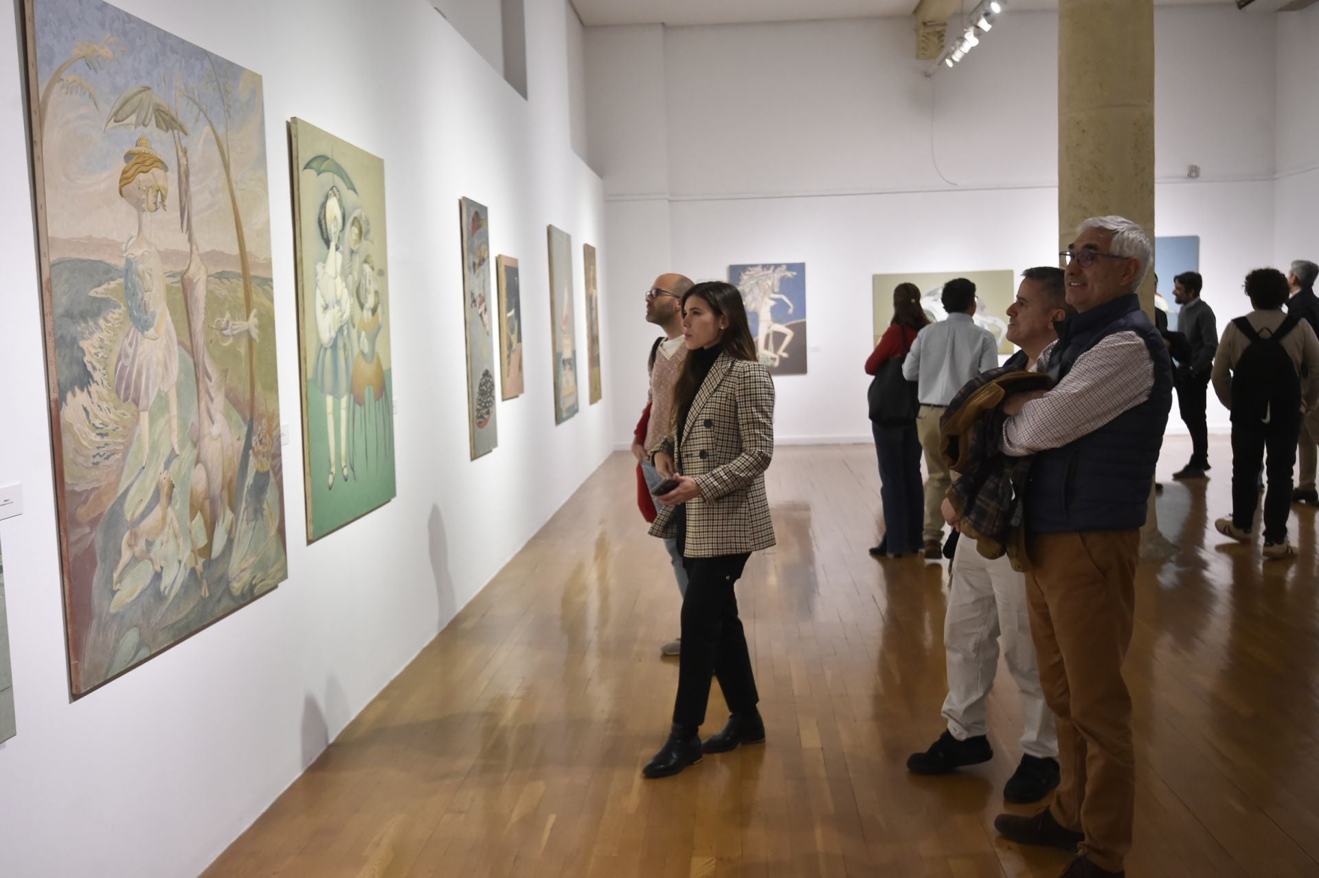 En imágenes, la inauguración de &#039;Distopías&#039;, de José Luis Galindo