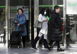 Accesos al Hospital Reina Sofía de Murcia, este invierno