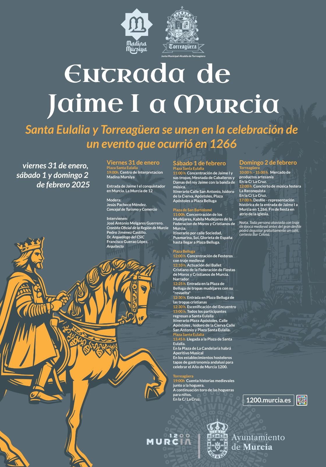 Cartel de la programación.