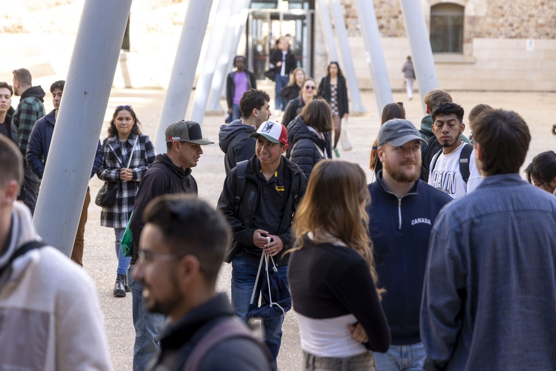 La UPCT recibe a 196 nuevos estudiantes de movilidad internacional, en imágenes