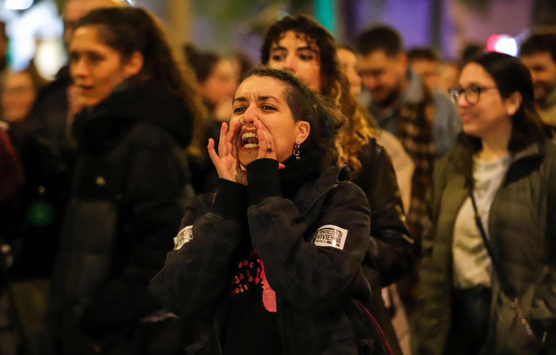 En imágenes, la marcha por la ILP por una vivienda digna