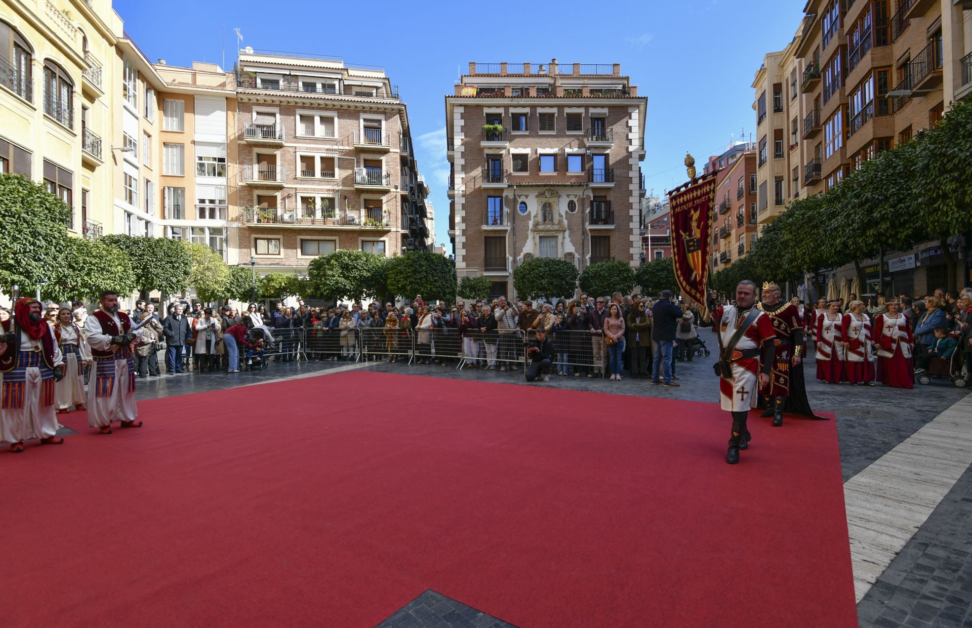 El desfile de entrada de Jaime I a Murcia, en imágenes