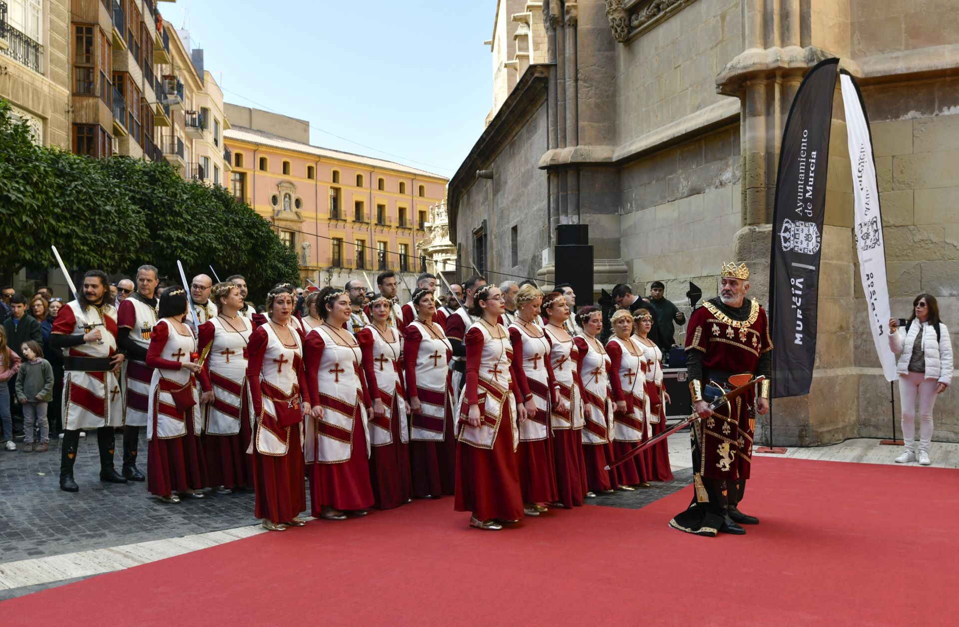 El desfile de entrada de Jaime I a Murcia, en imágenes