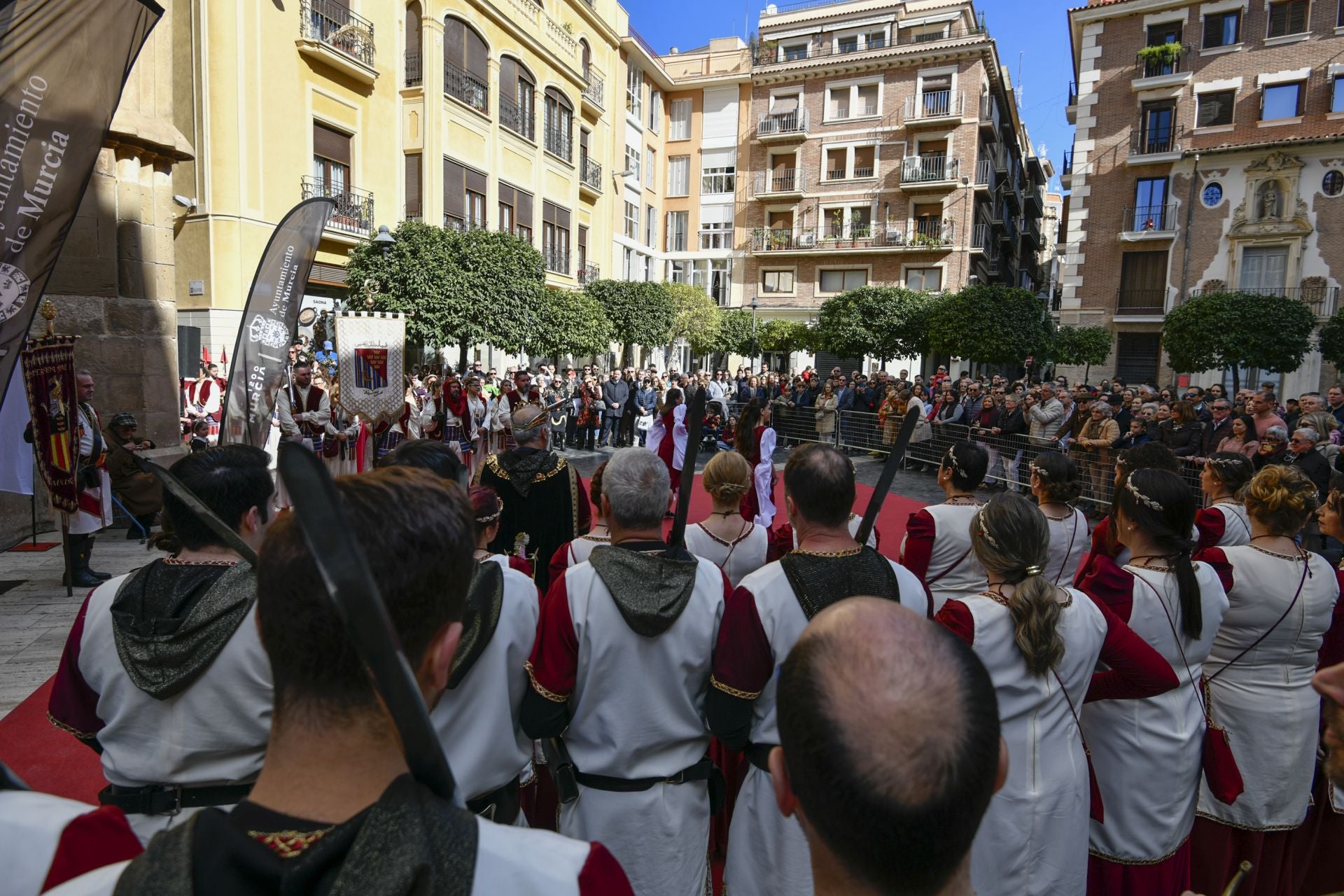 El desfile de entrada de Jaime I a Murcia, en imágenes