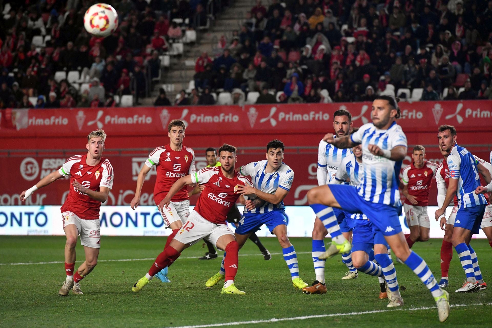 En imágenes, el partido del Real Murcia - Alcoyano