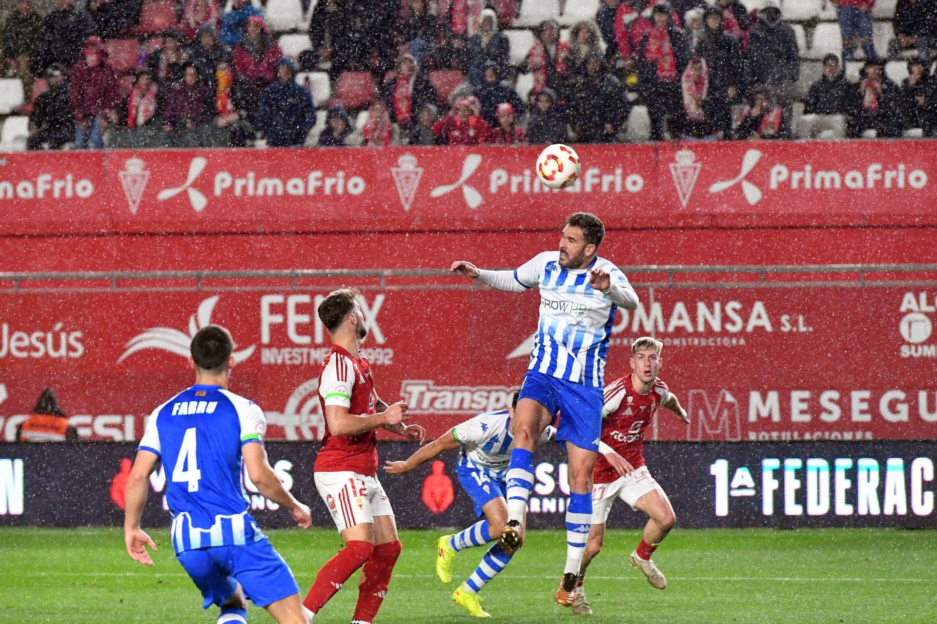 En imágenes, el partido del Real Murcia - Alcoyano