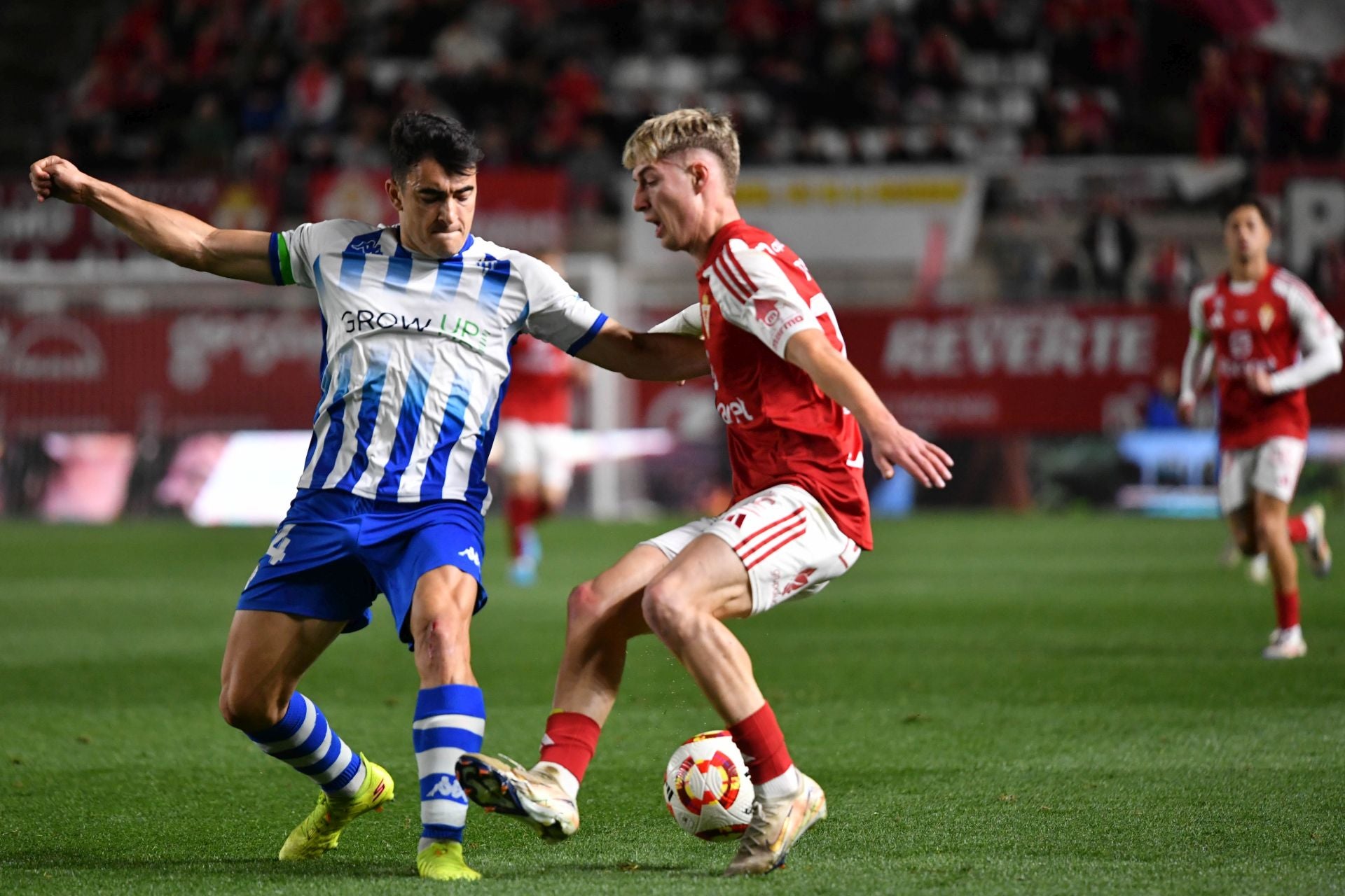 En imágenes, el partido del Real Murcia - Alcoyano