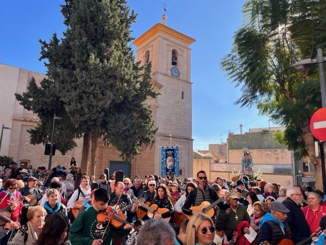 La romería de la Candelaria en Alhama, en imágenes