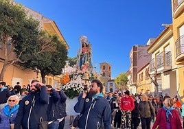 La romería de la Candelaria en Alhama, en imágenes