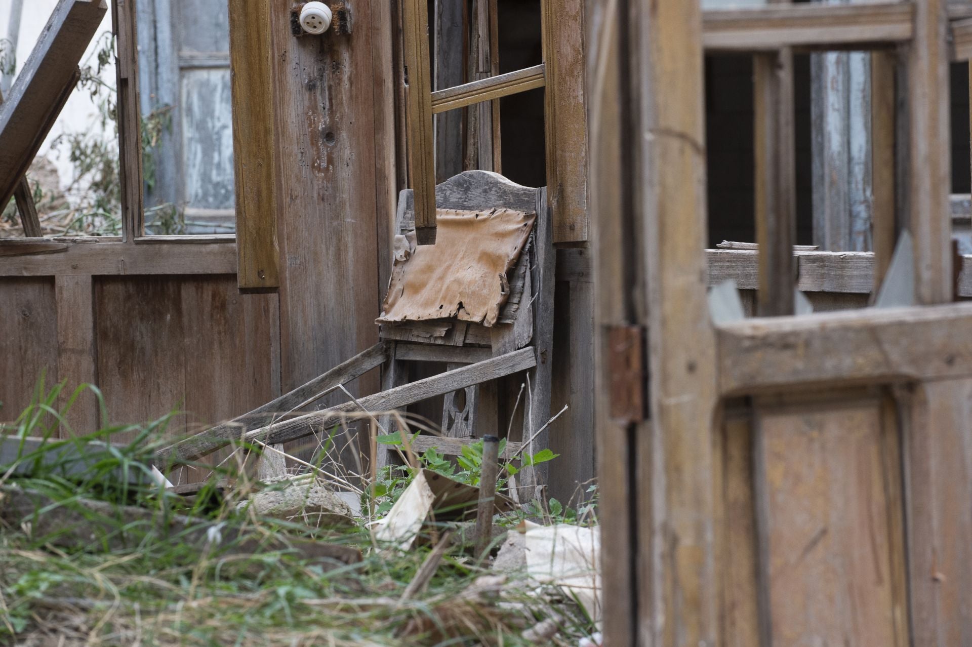 Las obras de consolidación de la estructura de la Cárcel Vieja de Murcia, en imágenes