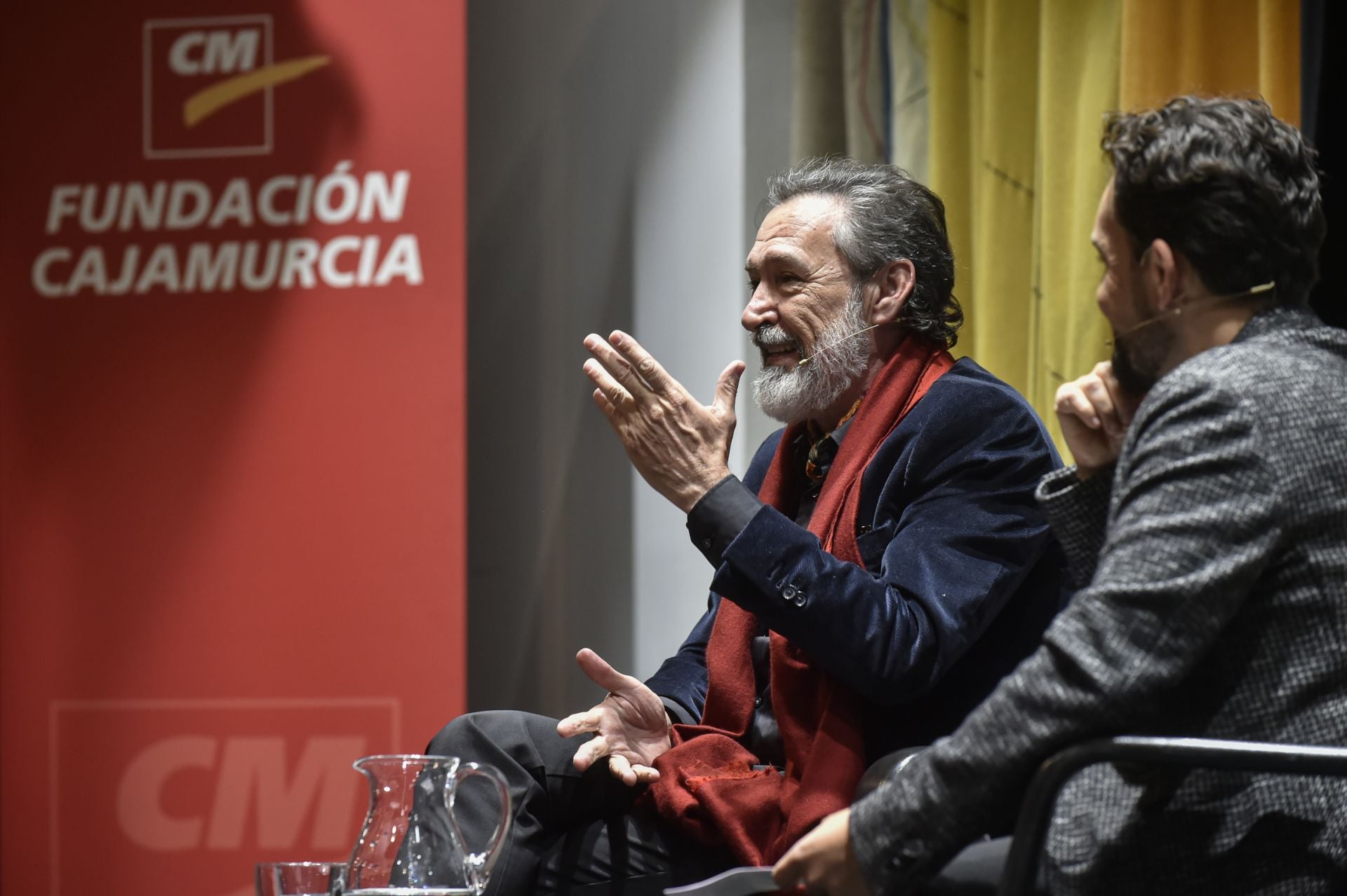 Ginés García Millán, en el Aula de Cultura de LA VERDAD