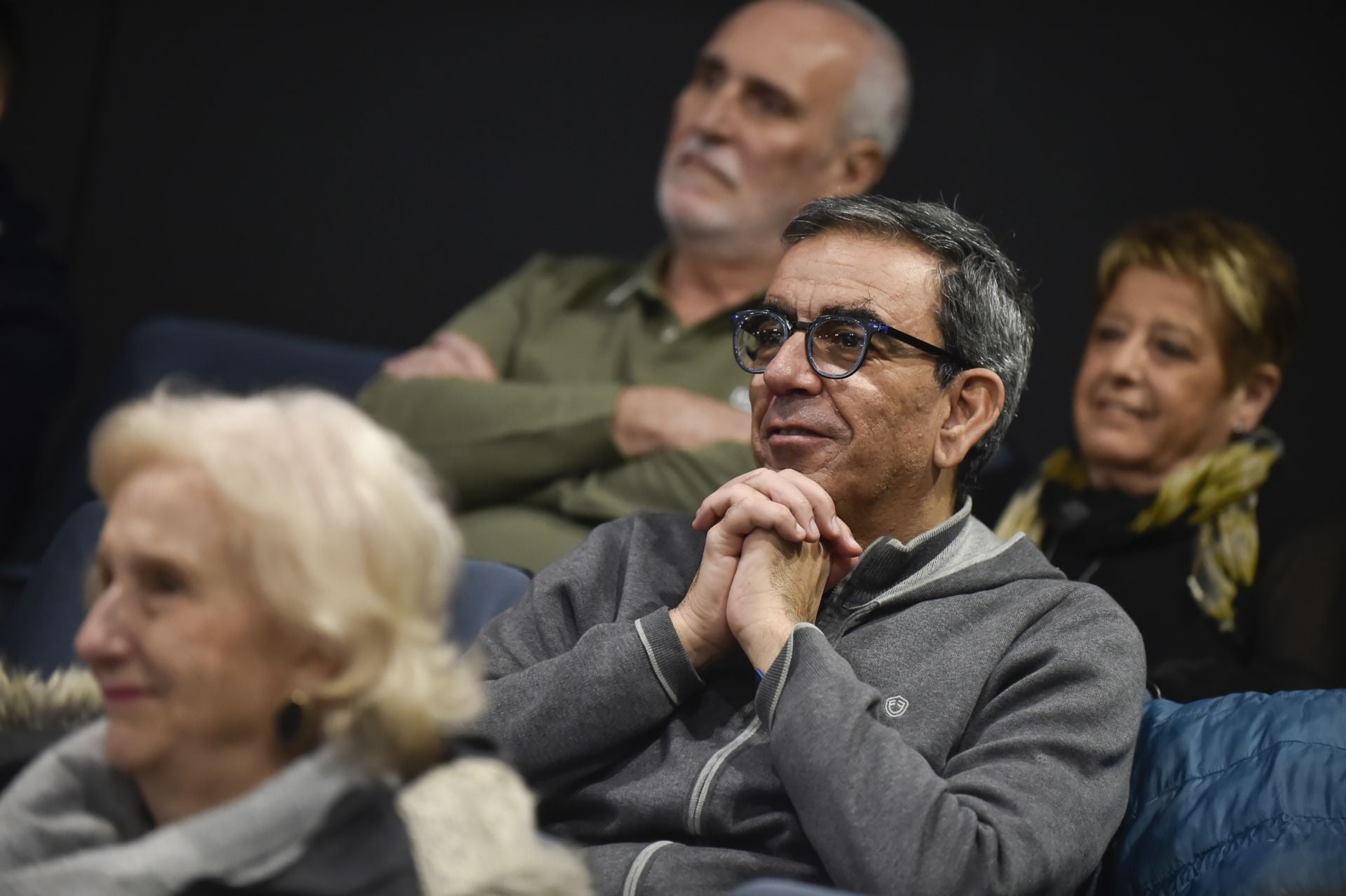 Ginés García Millán, en el Aula de Cultura de LA VERDAD