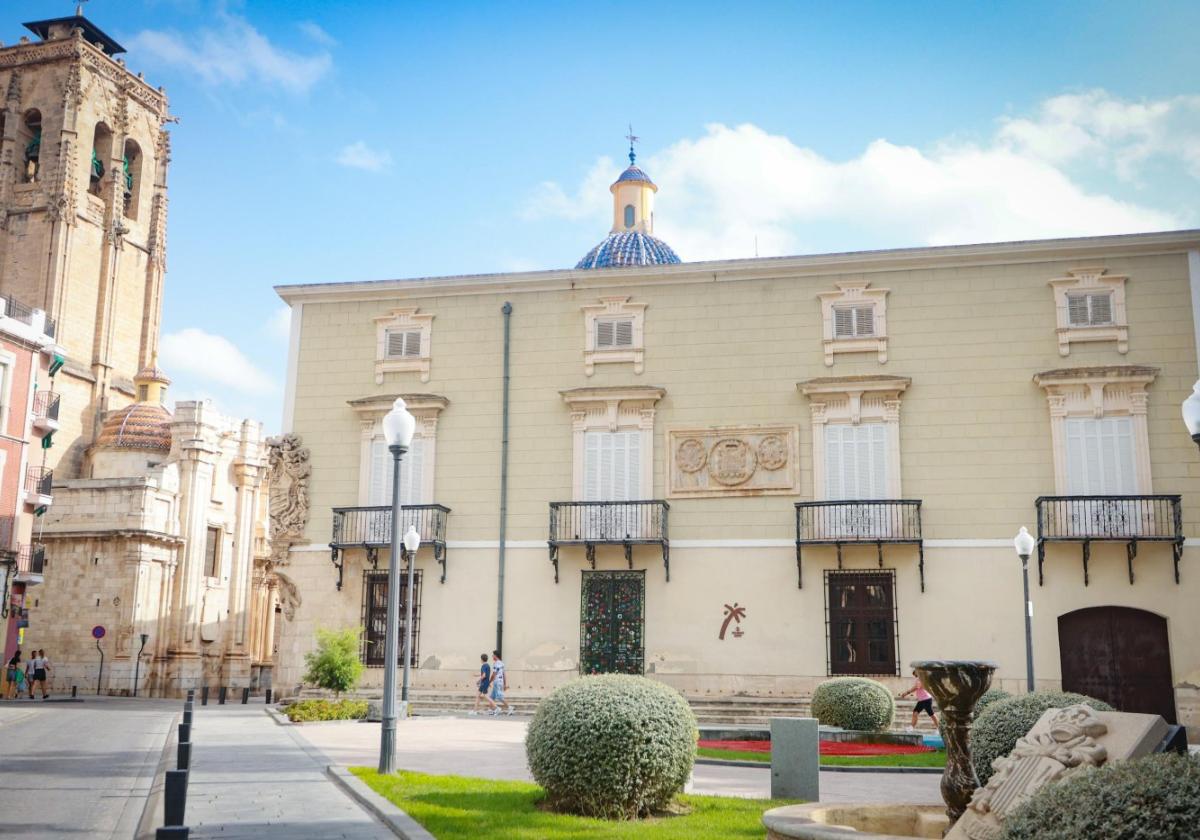 Palacio del Marqués de Arneva, sede del Ayuntamiento, en una imagen de archivo.