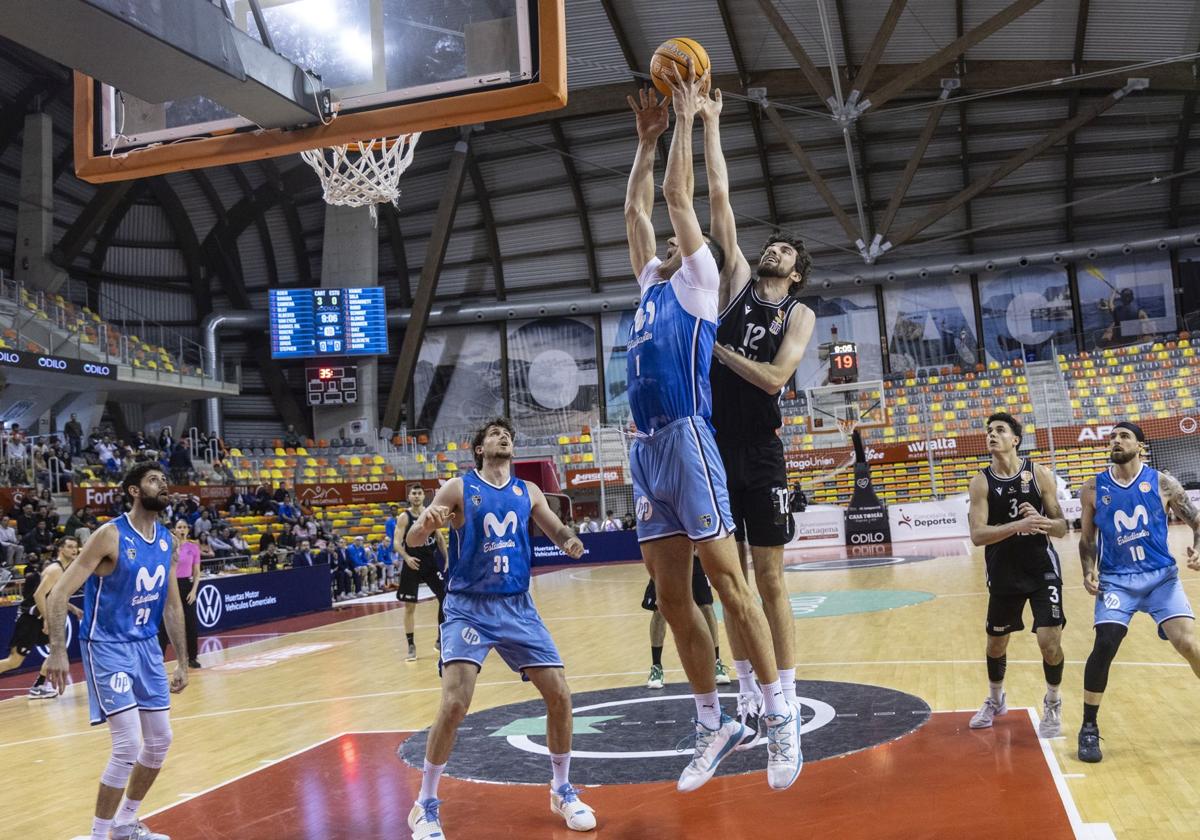 Las imágenes de la derrota del Cebé ante el Movistar Estudiantes en Cartagena