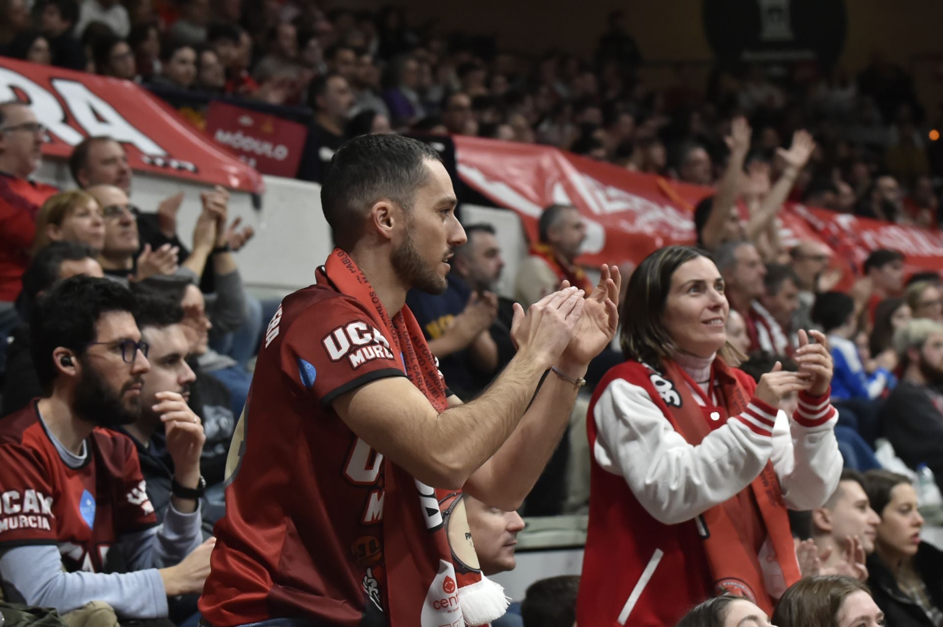 Las imágenes de la derrota del UCAM Murcia contra La Laguna