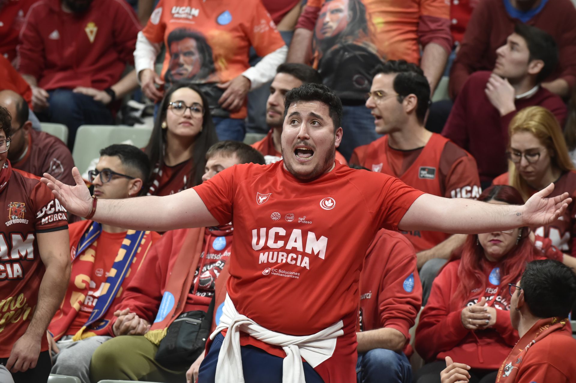 Las imágenes de la derrota del UCAM Murcia contra La Laguna