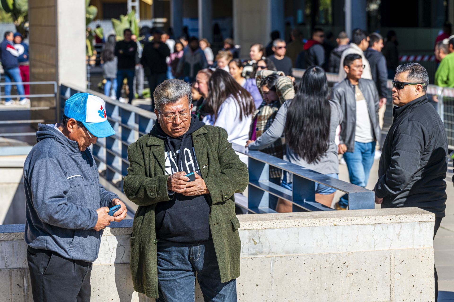 La votación para las elecciones de Ecuador en Murcia, en imágenes