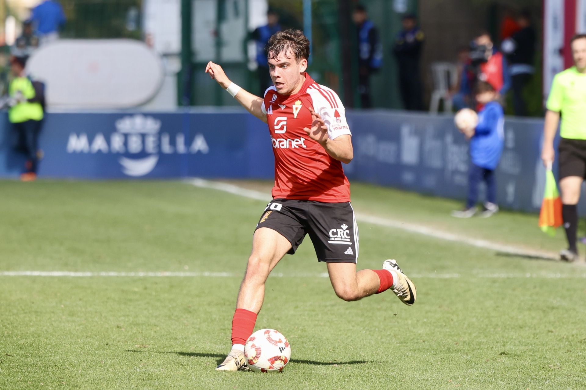 La victoria del Real Murcia frente al Marbella, en imágenes