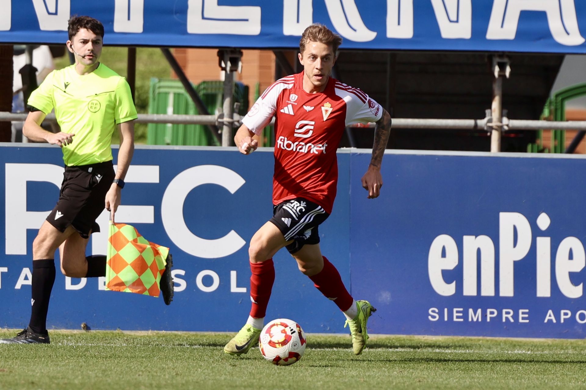 La victoria del Real Murcia frente al Marbella, en imágenes