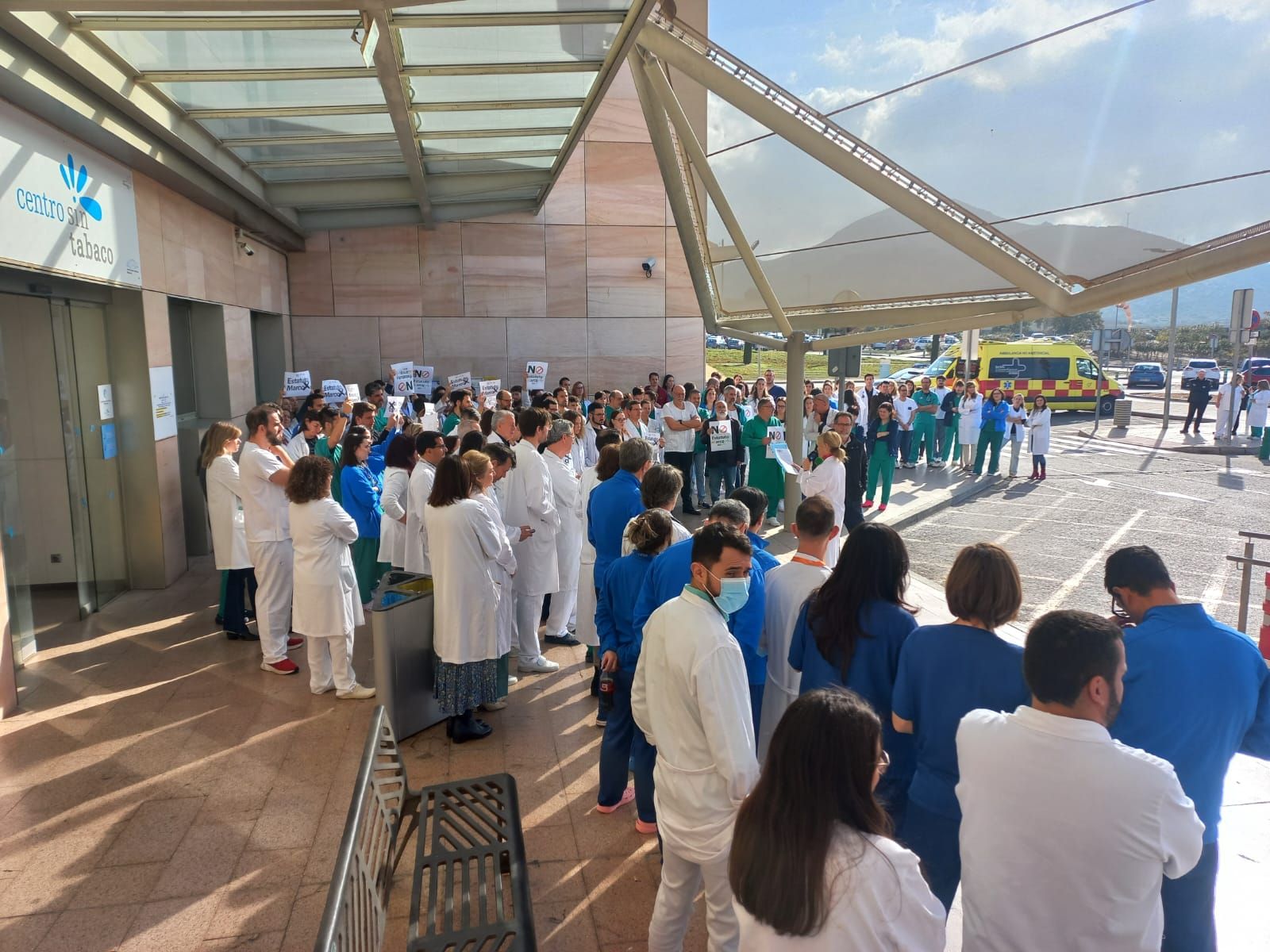 Las protestas de sanitarios contra la reforma del Estatuto Marco en Cartagena, La Unión y costa, en imágenes