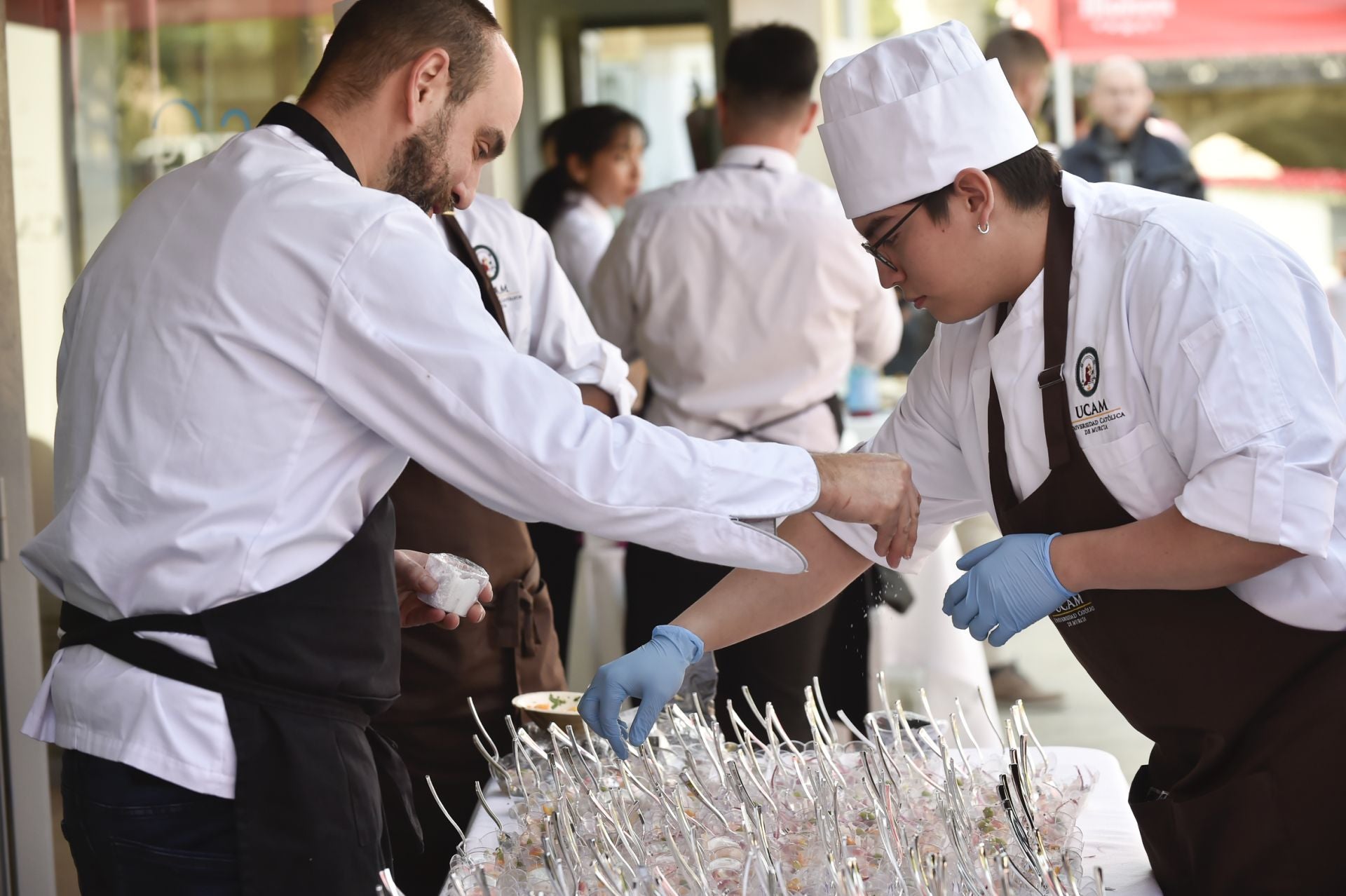 Las imágenes del almuerzo de EuroToques en Murcia