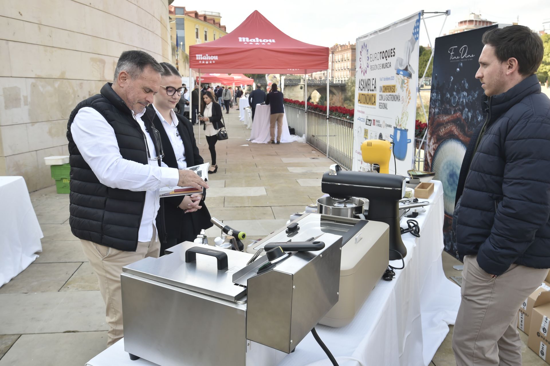 Las imágenes del almuerzo de EuroToques en Murcia