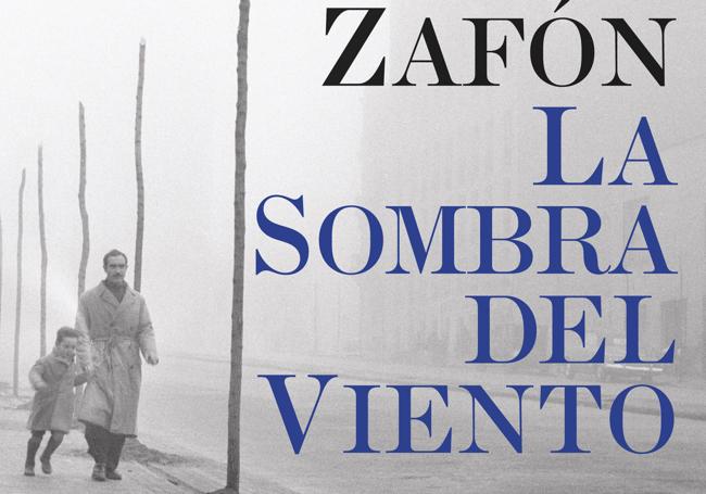 Detalle de la portada del libro 'La sombra del viento'.