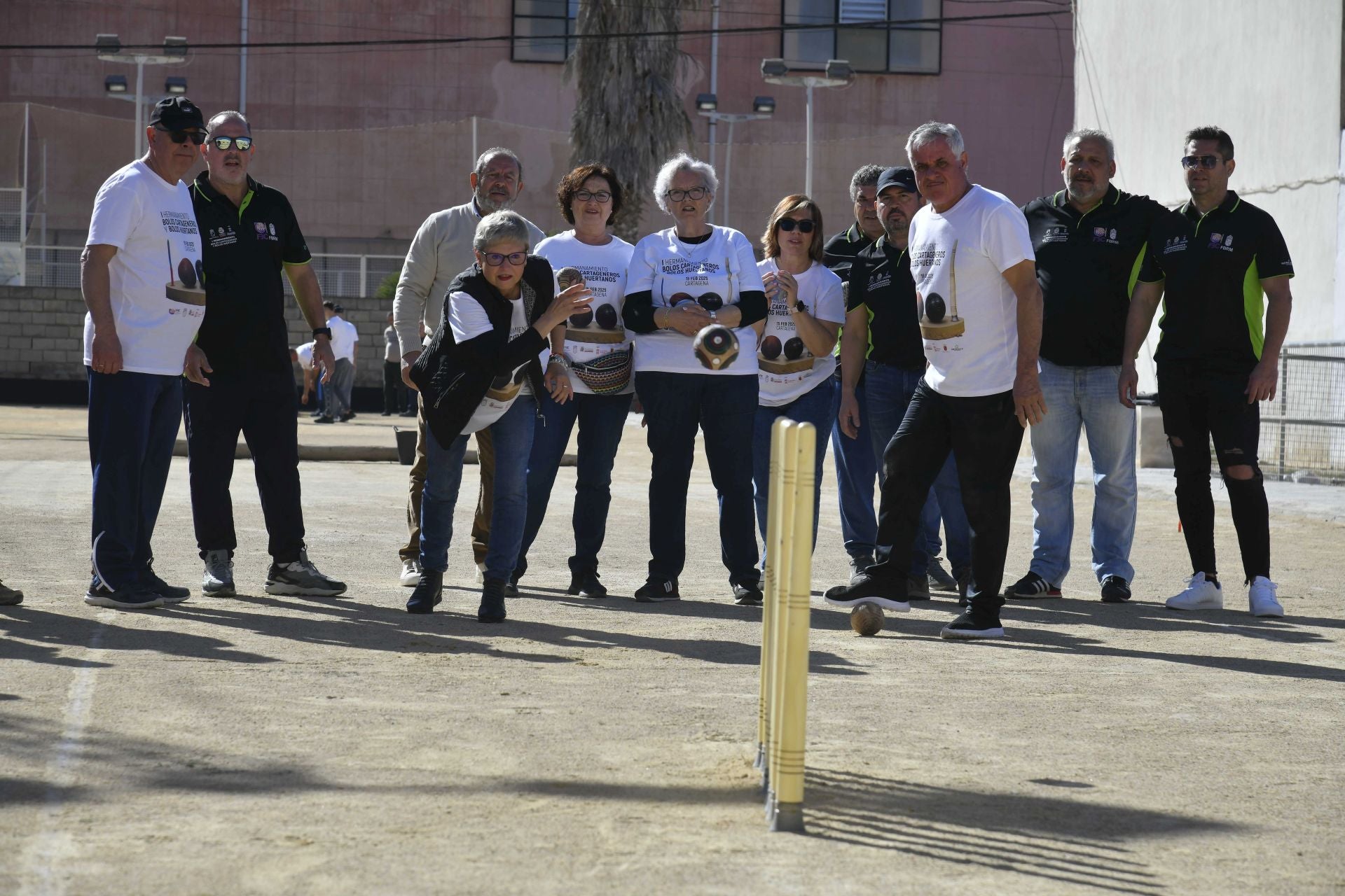 El hermanamiento entre bolos cartageneros y huertanos, en imágenes