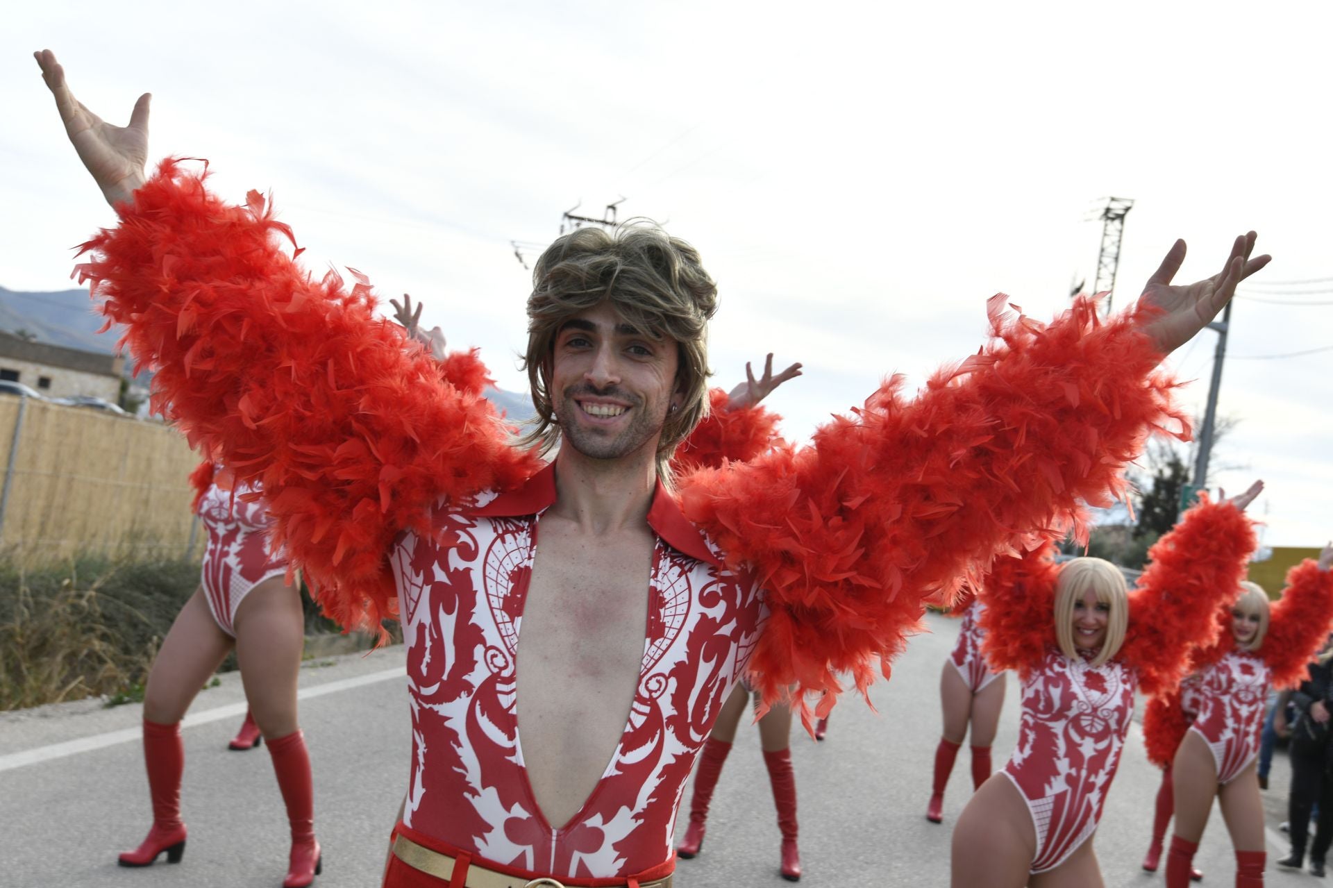 Aljucer protagoniza el primer desfile de Carnaval del municipio de Murcia