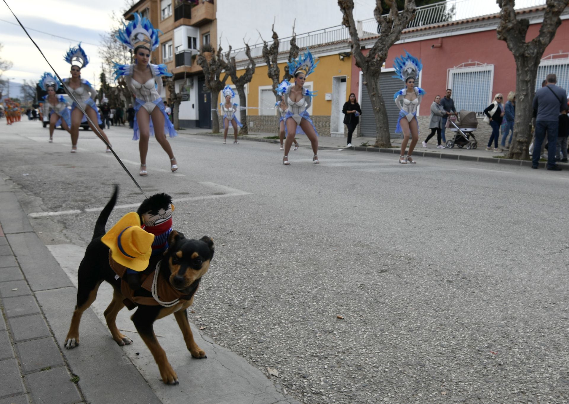 Aljucer protagoniza el primer desfile de Carnaval del municipio de Murcia