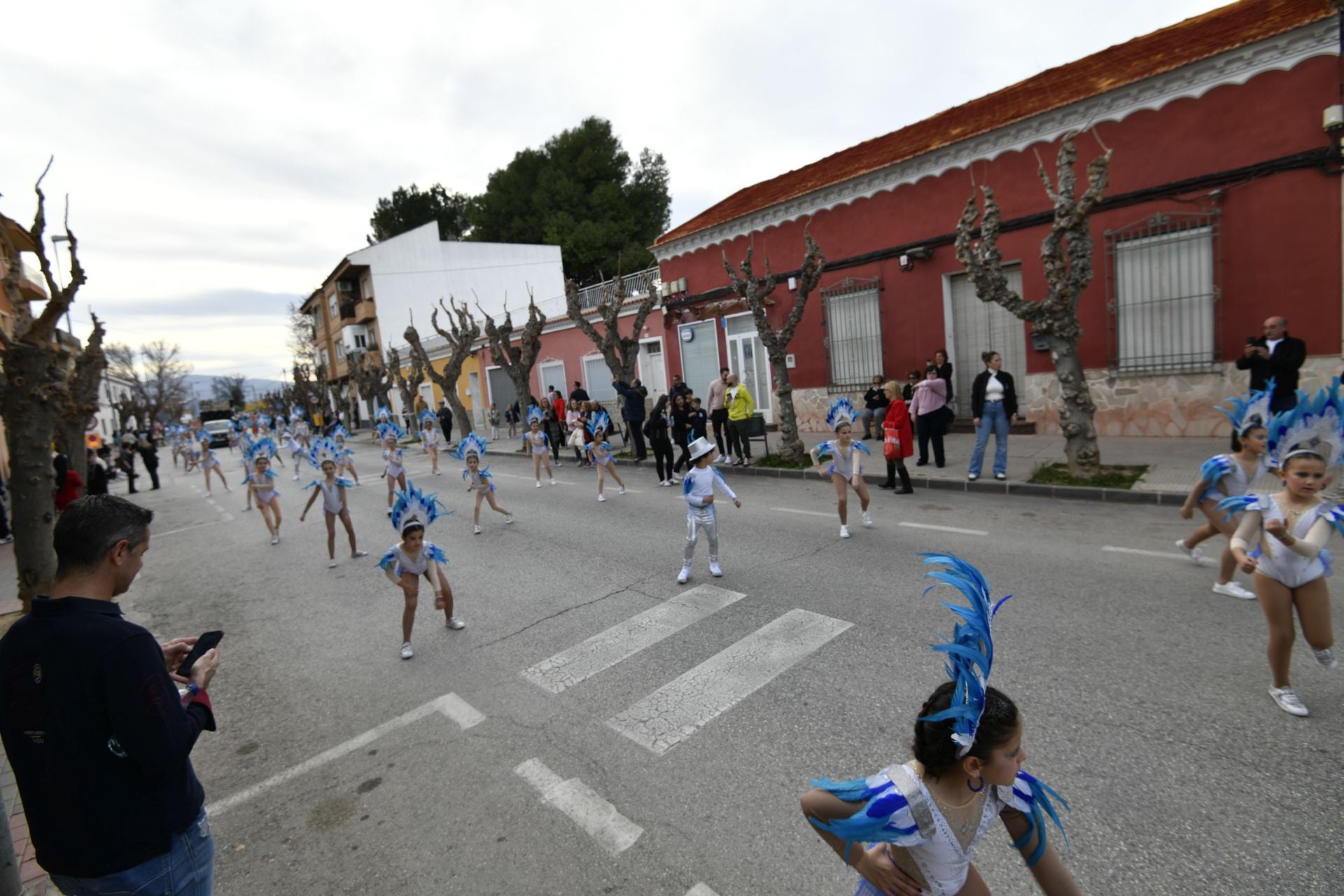 Aljucer protagoniza el primer desfile de Carnaval del municipio de Murcia