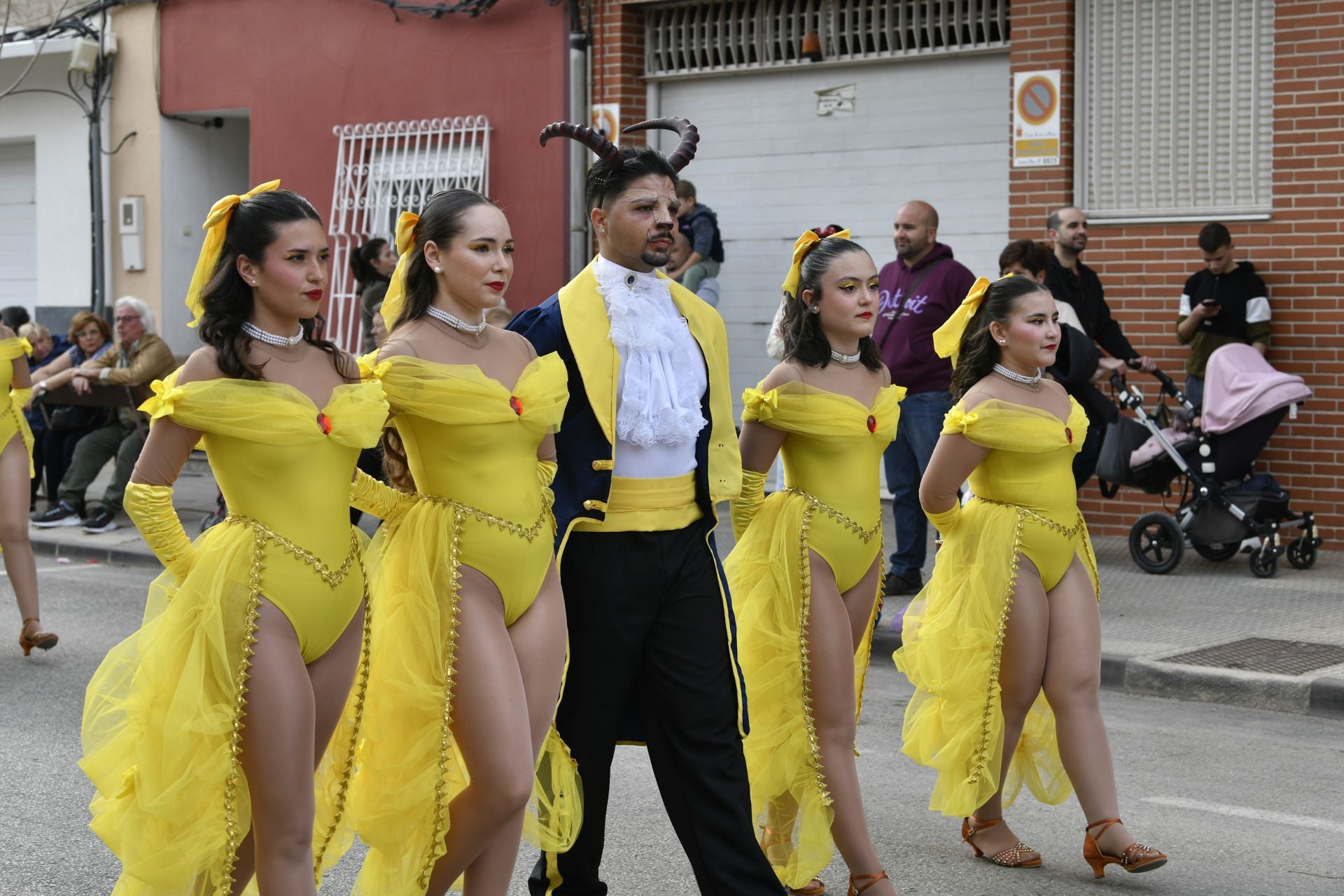 Aljucer protagoniza el primer desfile de Carnaval del municipio de Murcia