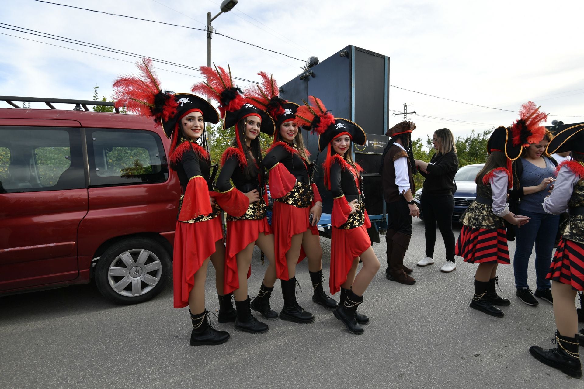 Aljucer protagoniza el primer desfile de Carnaval del municipio de Murcia