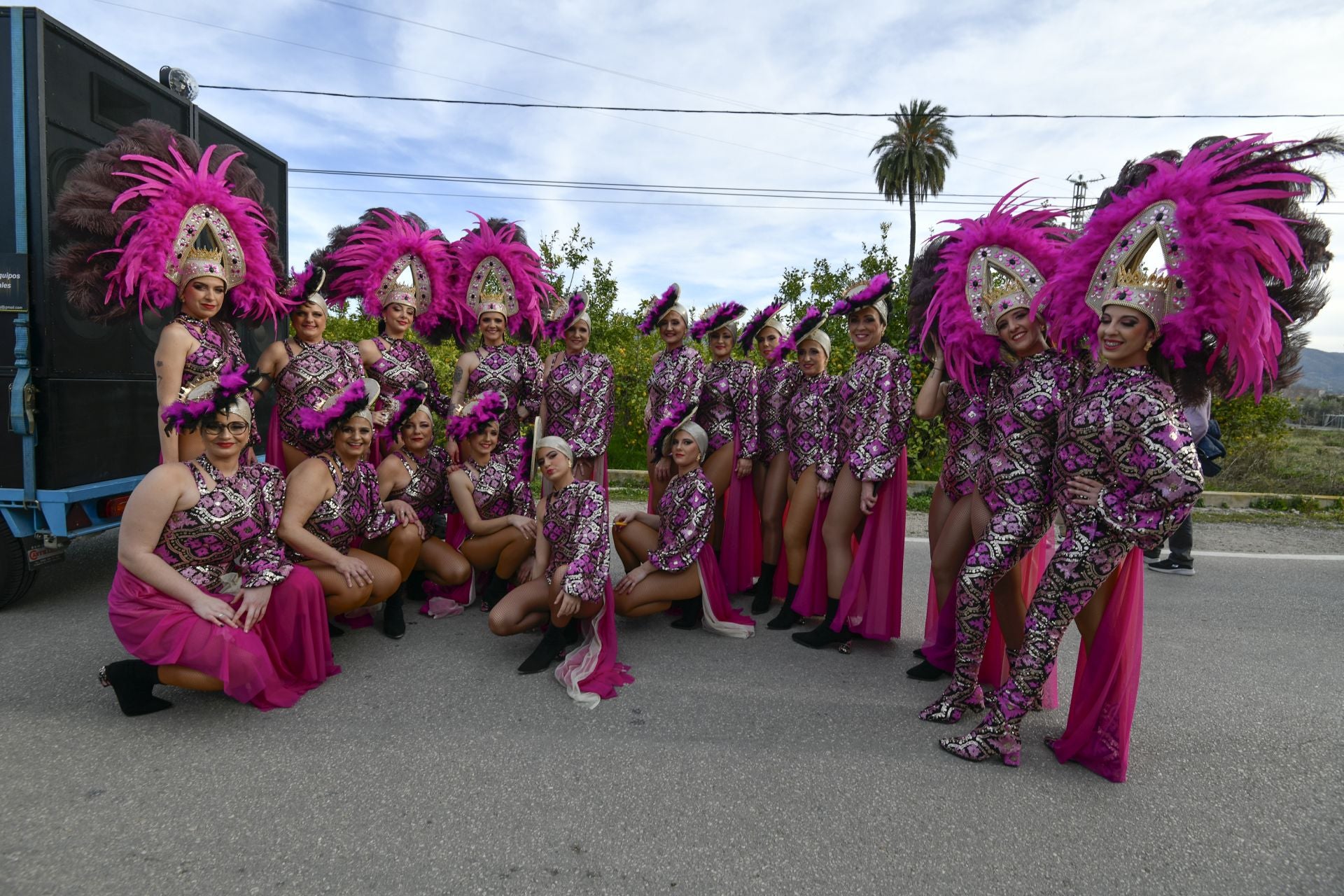 Aljucer protagoniza el primer desfile de Carnaval del municipio de Murcia