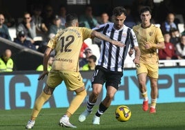 La derrota del Cartagena frente al Málaga, en imágenes