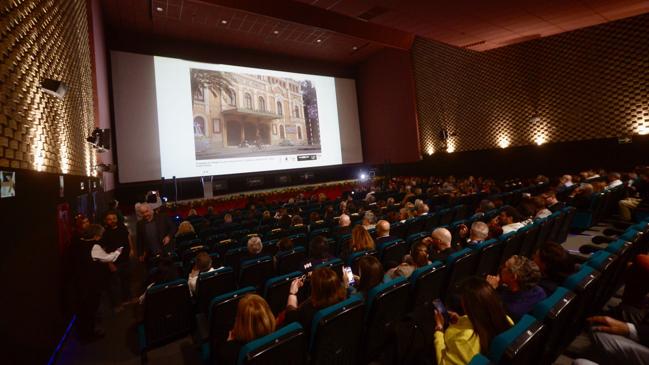 Imagen antes - En la actual Filmoteca Regional estuvo el cine Salzillo.