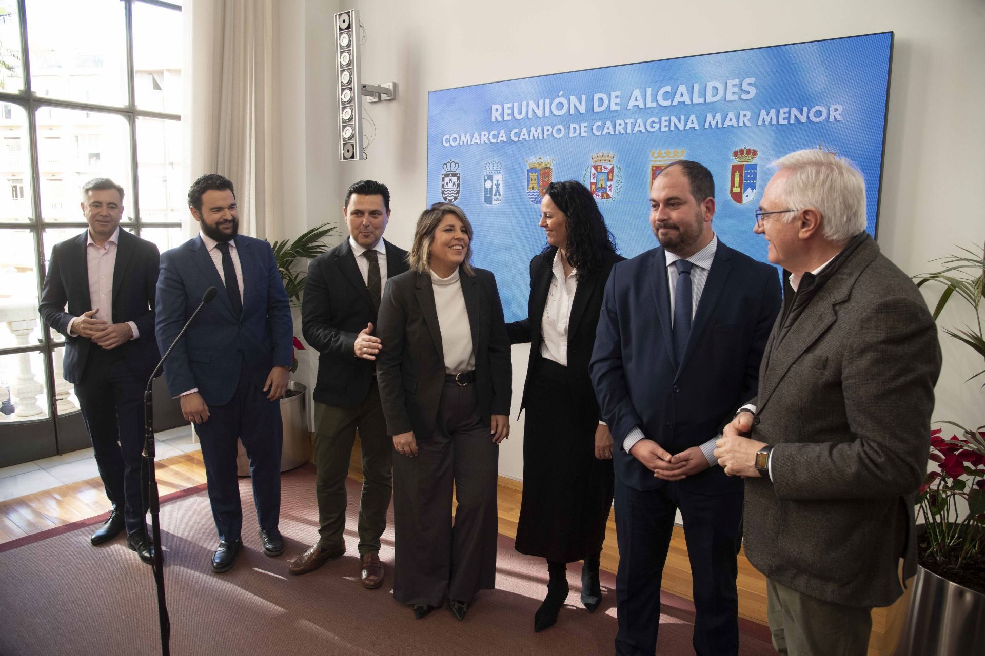 La formalización de la Asociación de Municipios del Campo de Cartagena y el Mar Menor, en imágenes