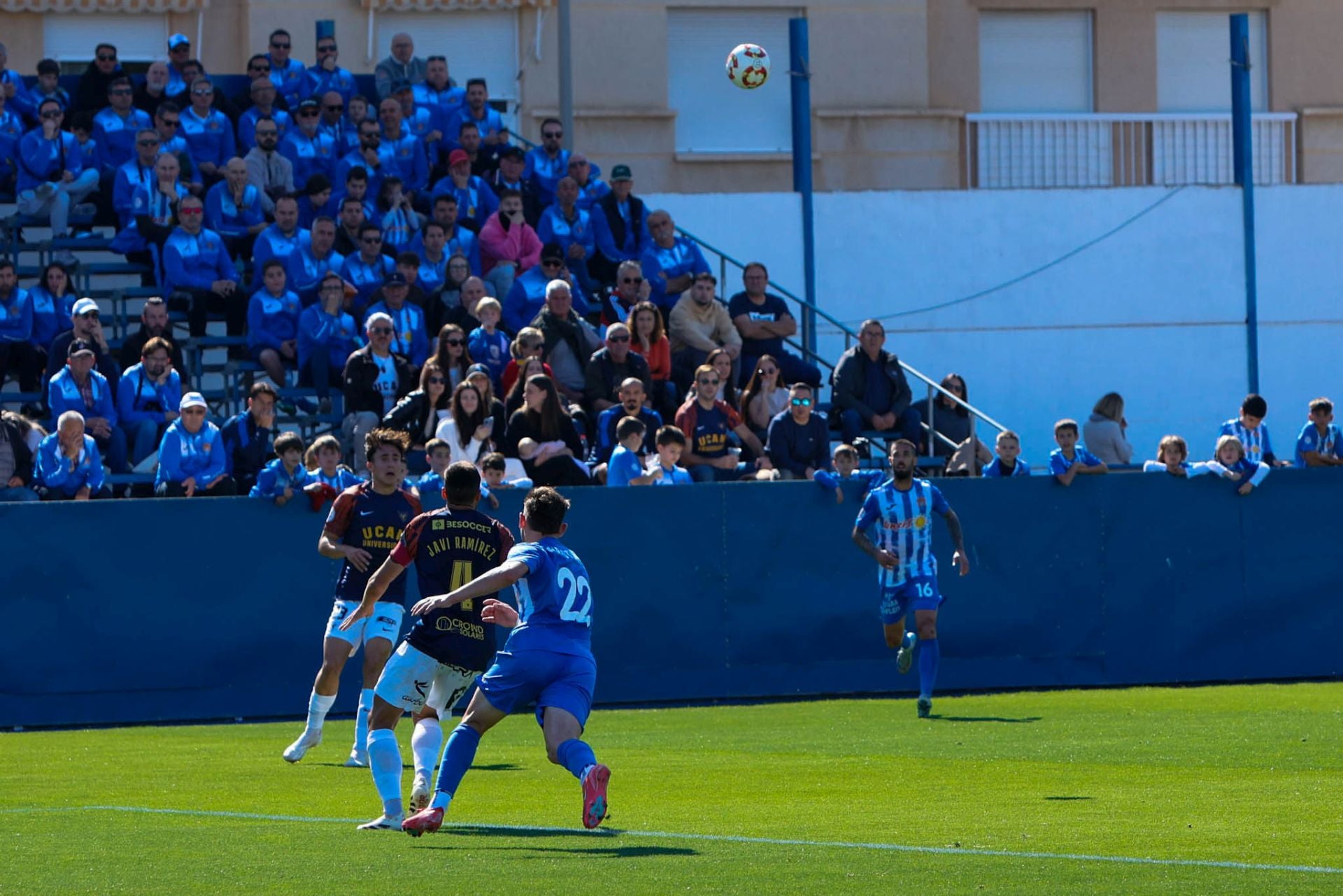 Las imágenes del Águilas-UCAM CF (2-1)