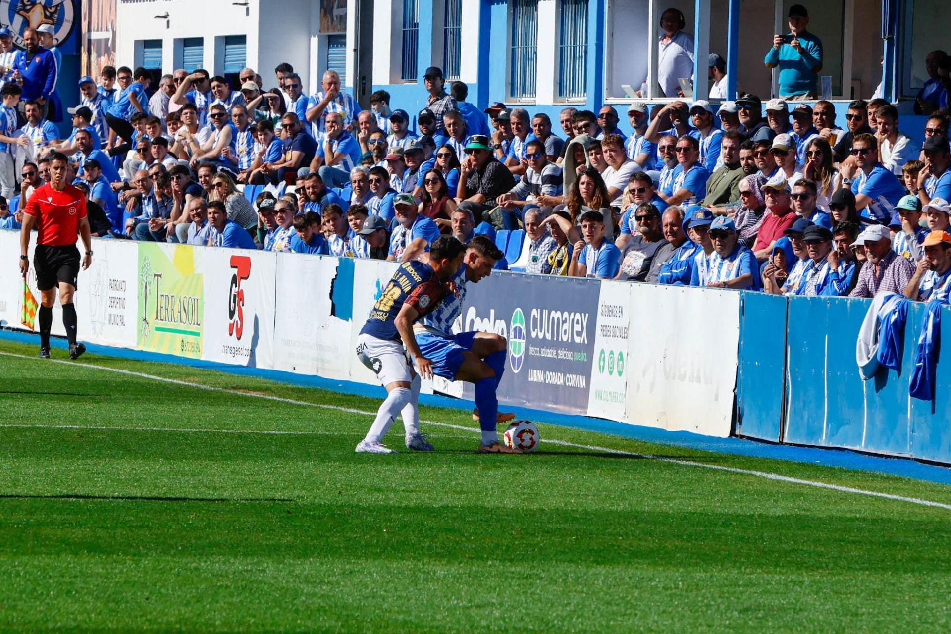 Las imágenes del Águilas-UCAM CF (2-1)