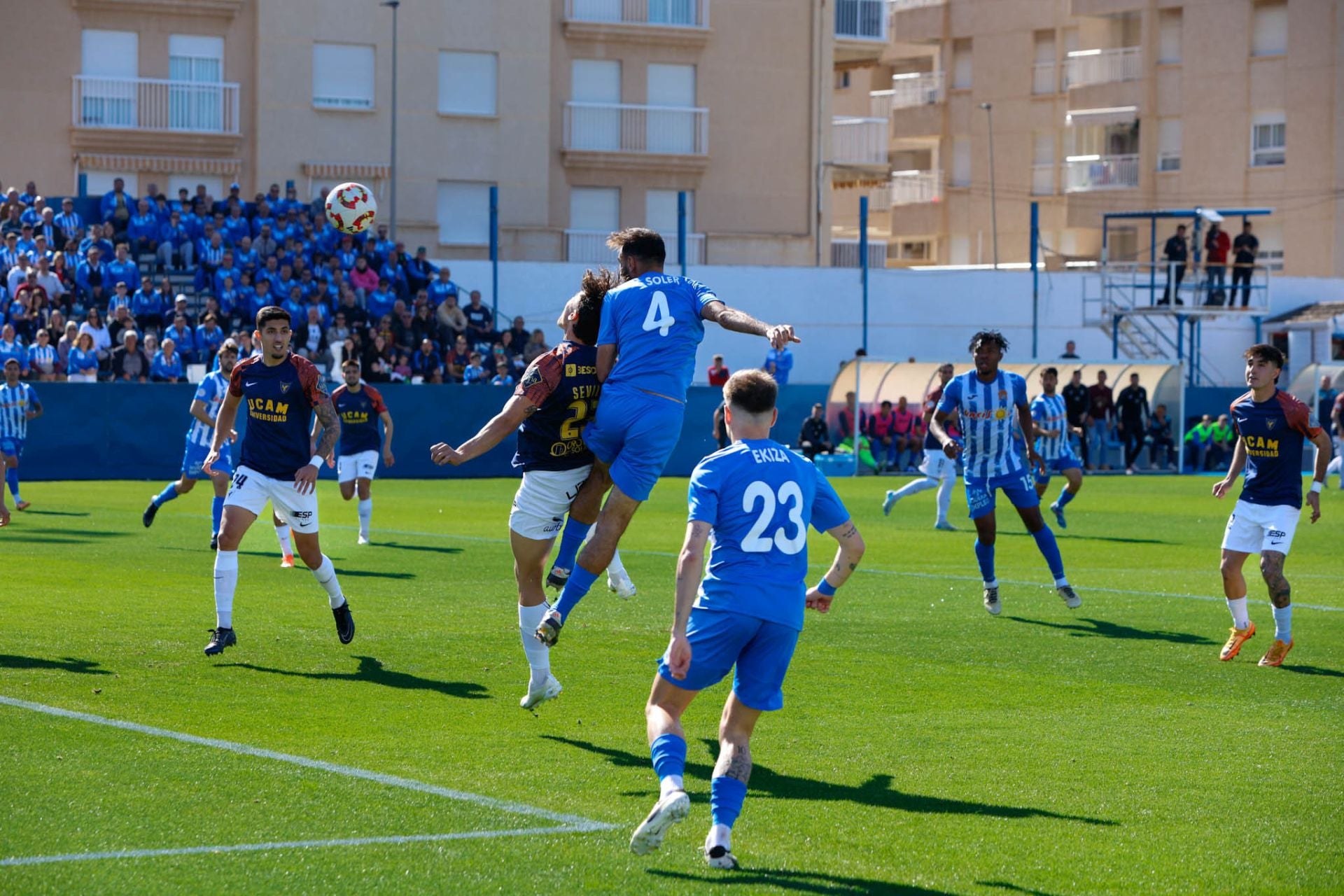 Las imágenes del Águilas-UCAM CF (2-1)