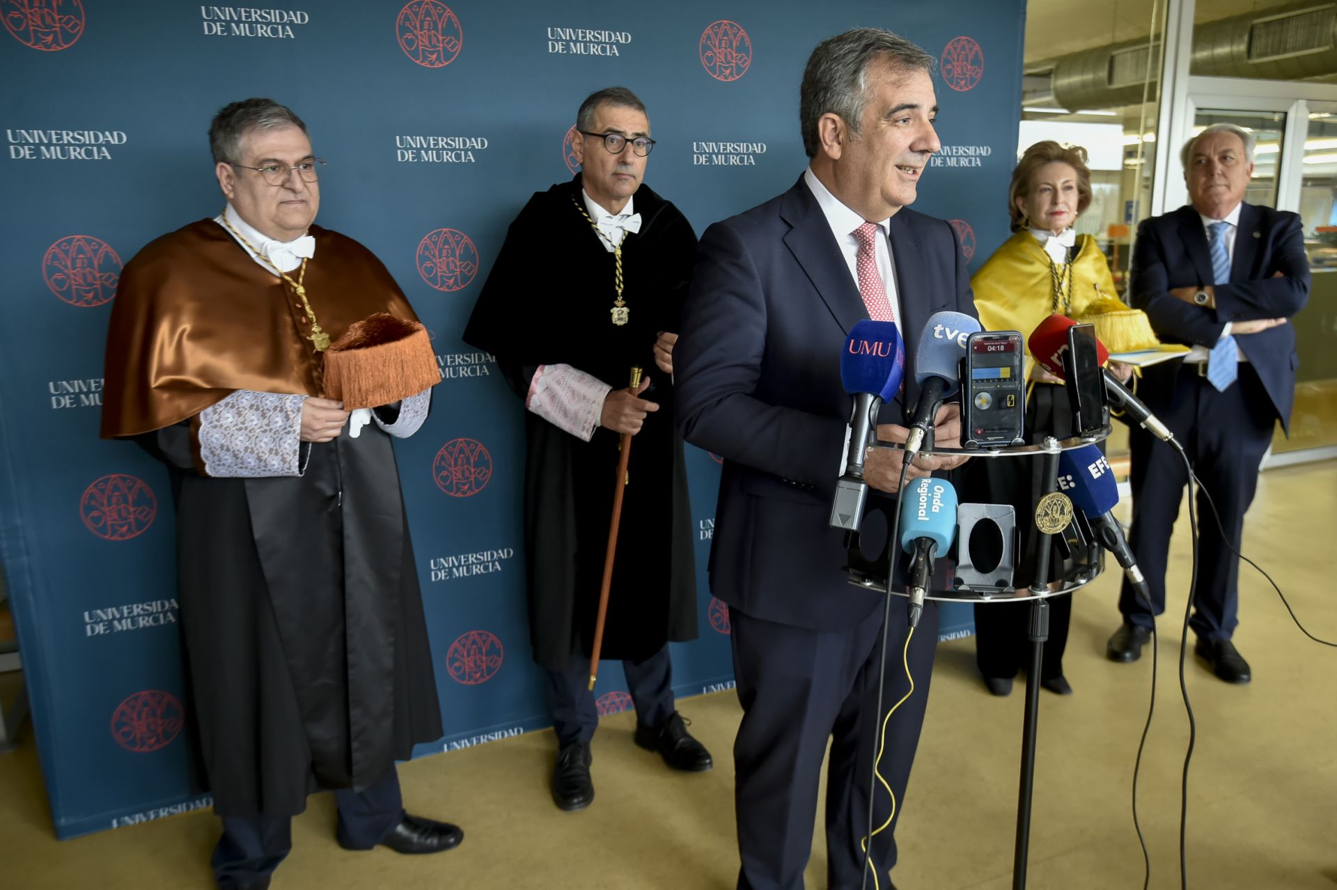 El acto de investidura de Darío Gil como doctor &#039;honoris causa&#039; de la UMU, en imágenes